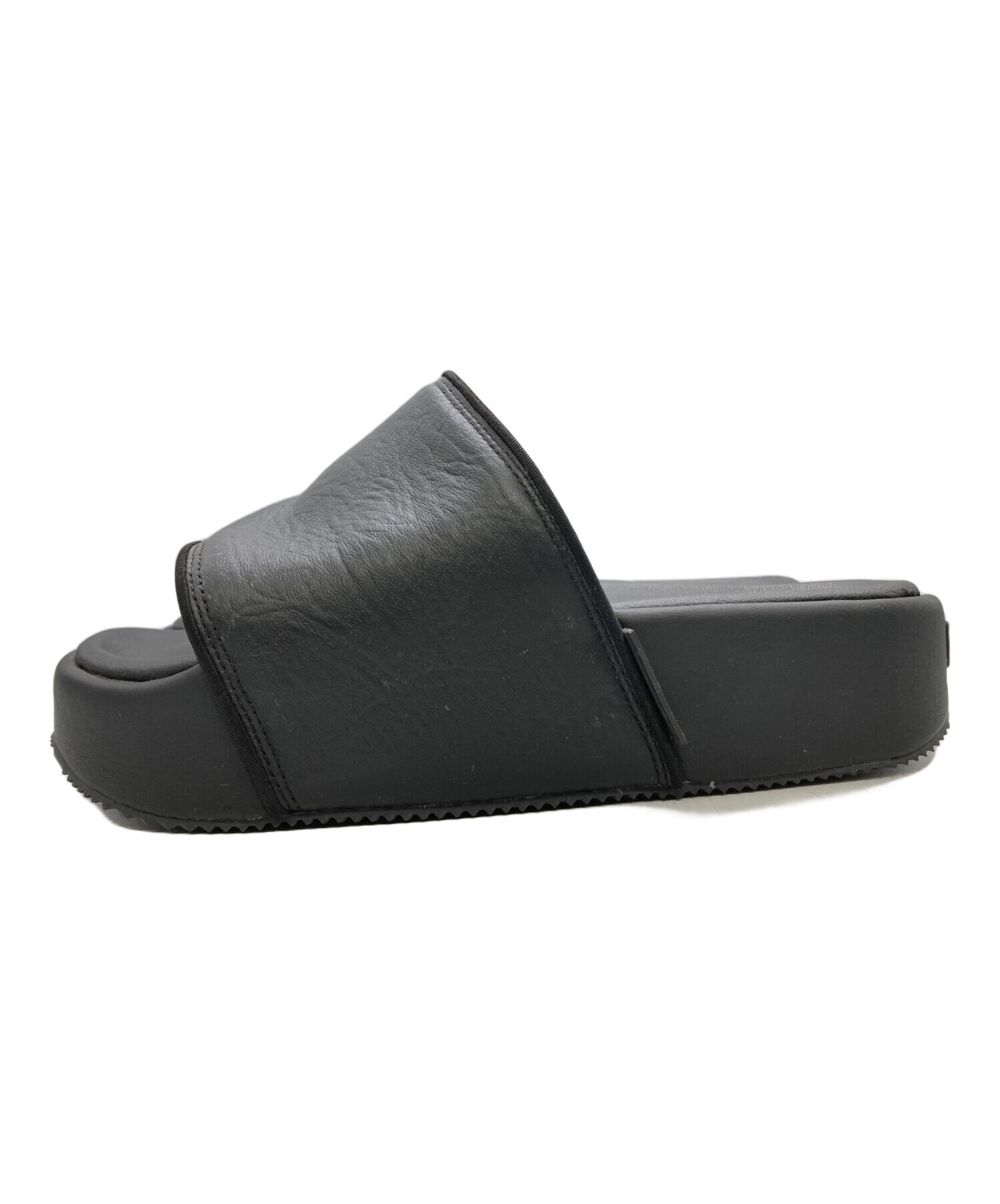 その他 Y 中古・古着通販】Y-3 (ワイスリー) SLIDEサンダル ブラック サイズ