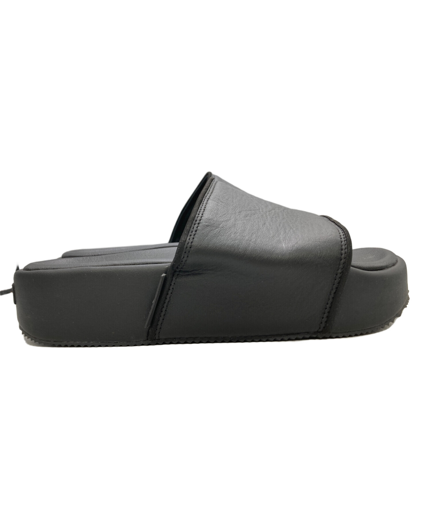 中古・古着通販】Y-3 (ワイスリー) SLIDEサンダル ブラック サイズ