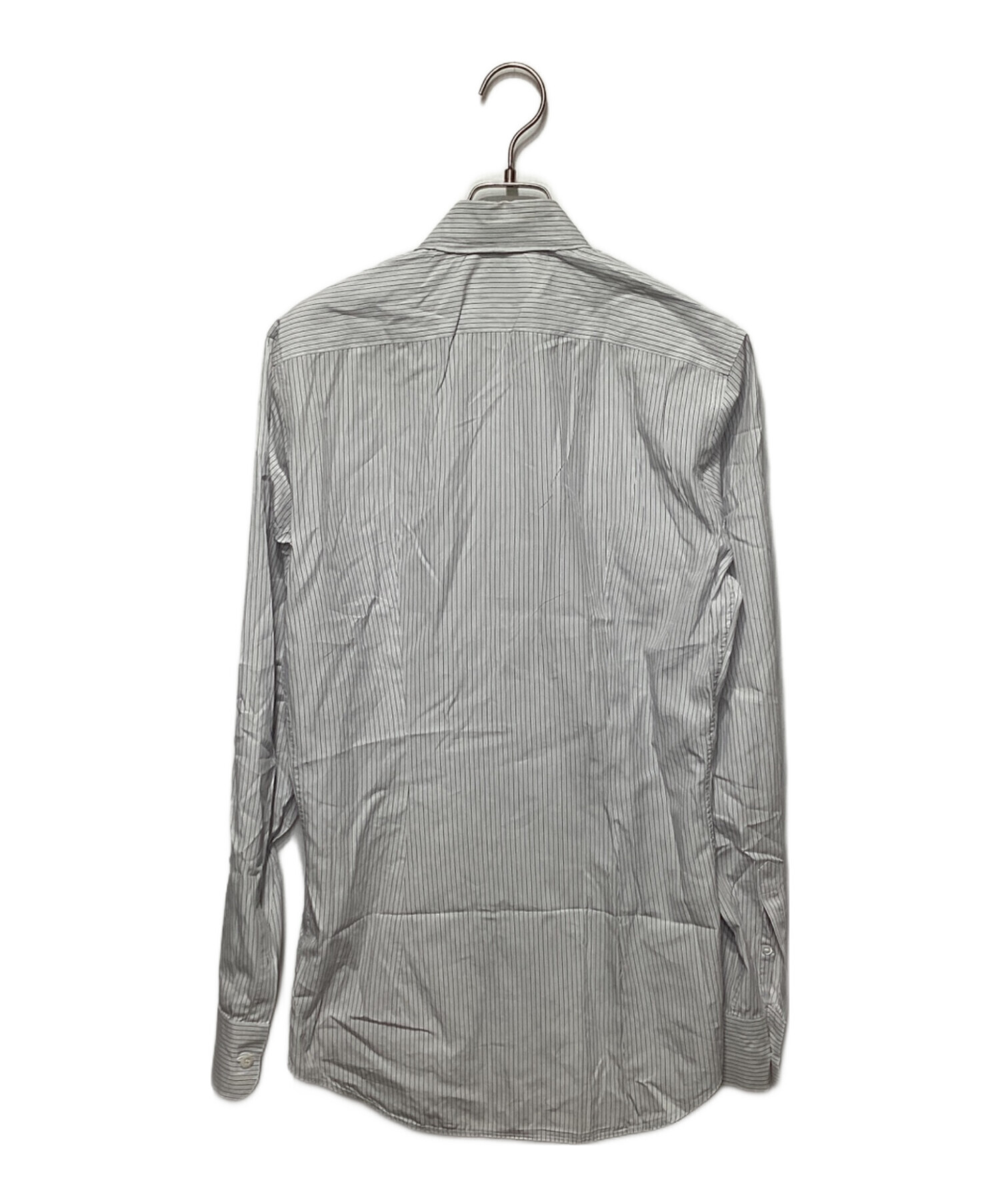 中古・古着通販】PRADA (プラダ) ストレッチポプリンシャツ ホワイト