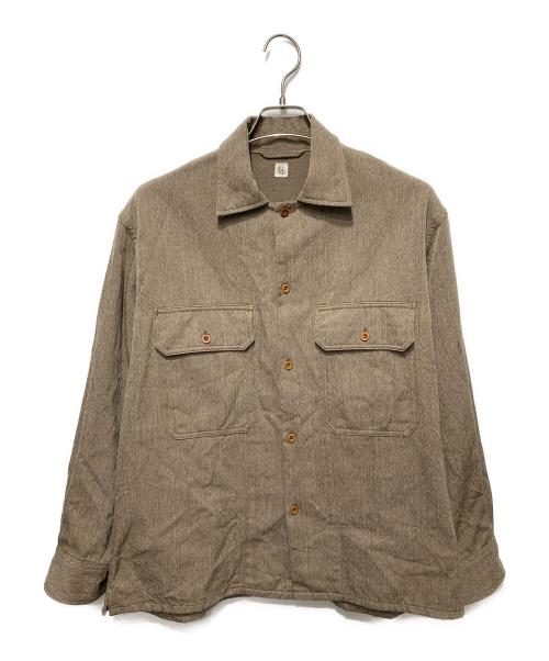 KAPTAIN SUNSHINEウールモヘア オープンカラーシャツ 中古・古着通販】KAPTAIN SUNSHINE (キャプテンサンシャイン) ウール