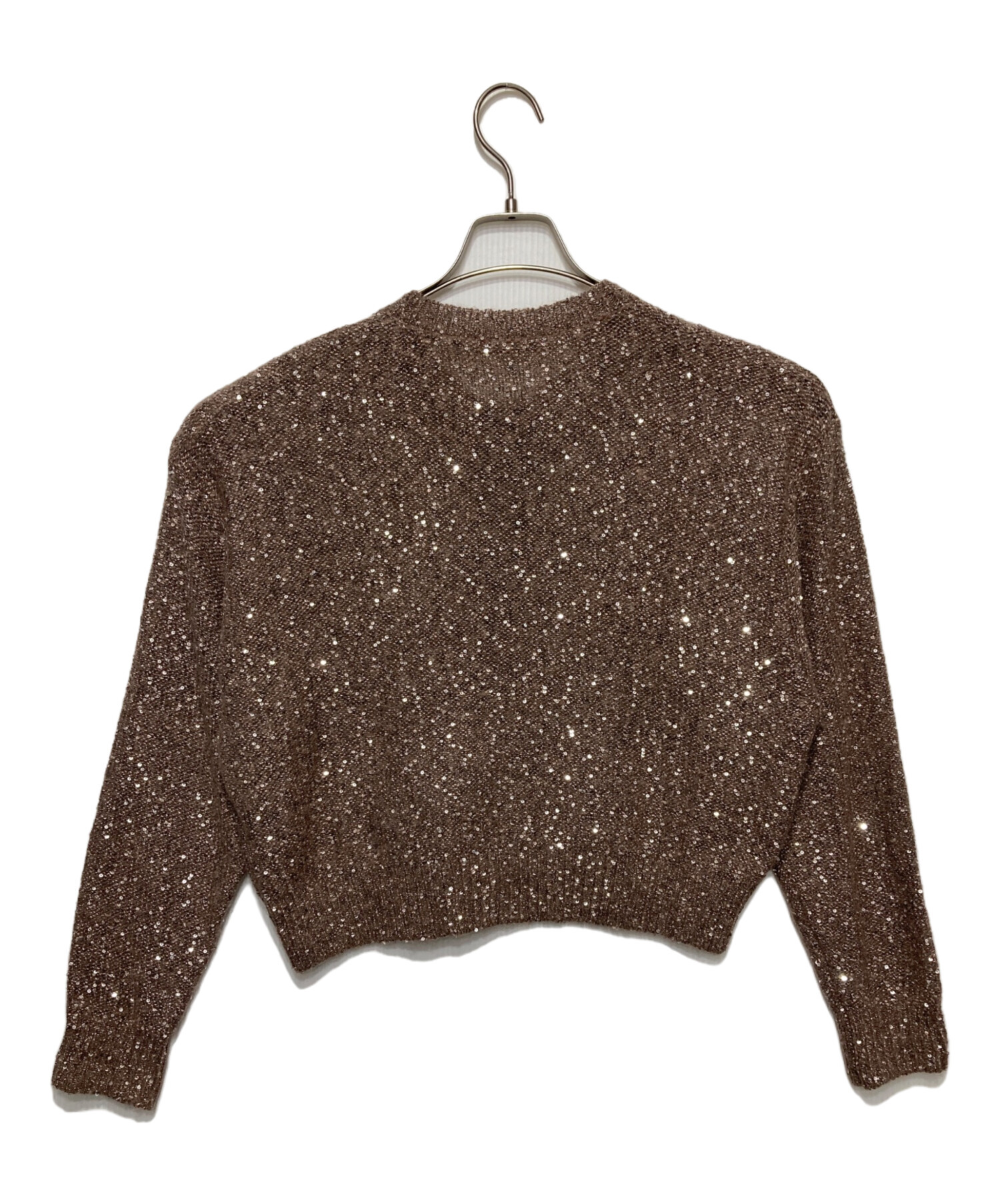 Curensology スパングルショートカーディガン 極美品】Curensology