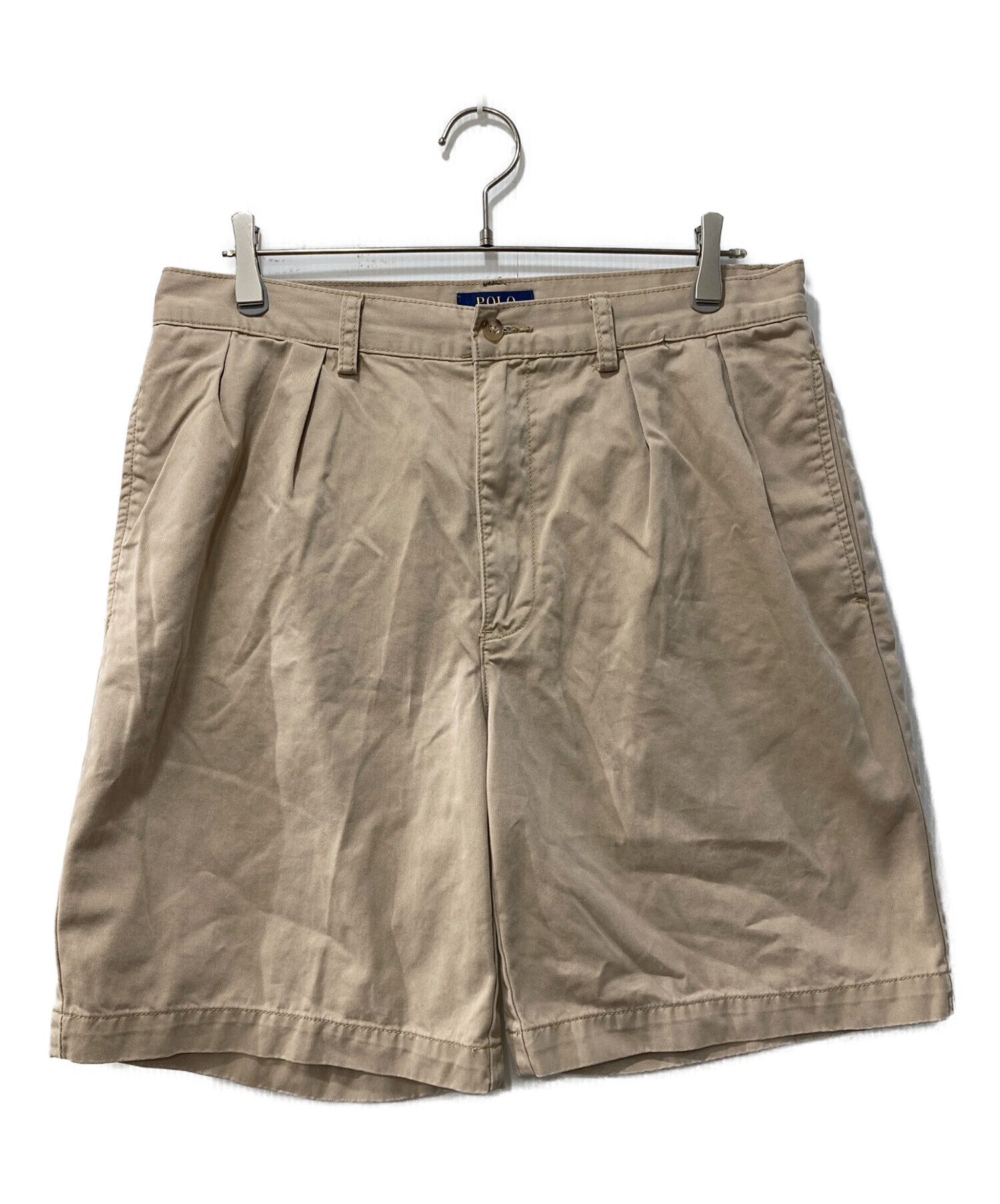 【Polo Ralph Lauren】 ベージュ・チノハーフパンツ 中古・古着通販】POLO RALPH LAUREN (ポロ・ラルフローレン) ハーフ