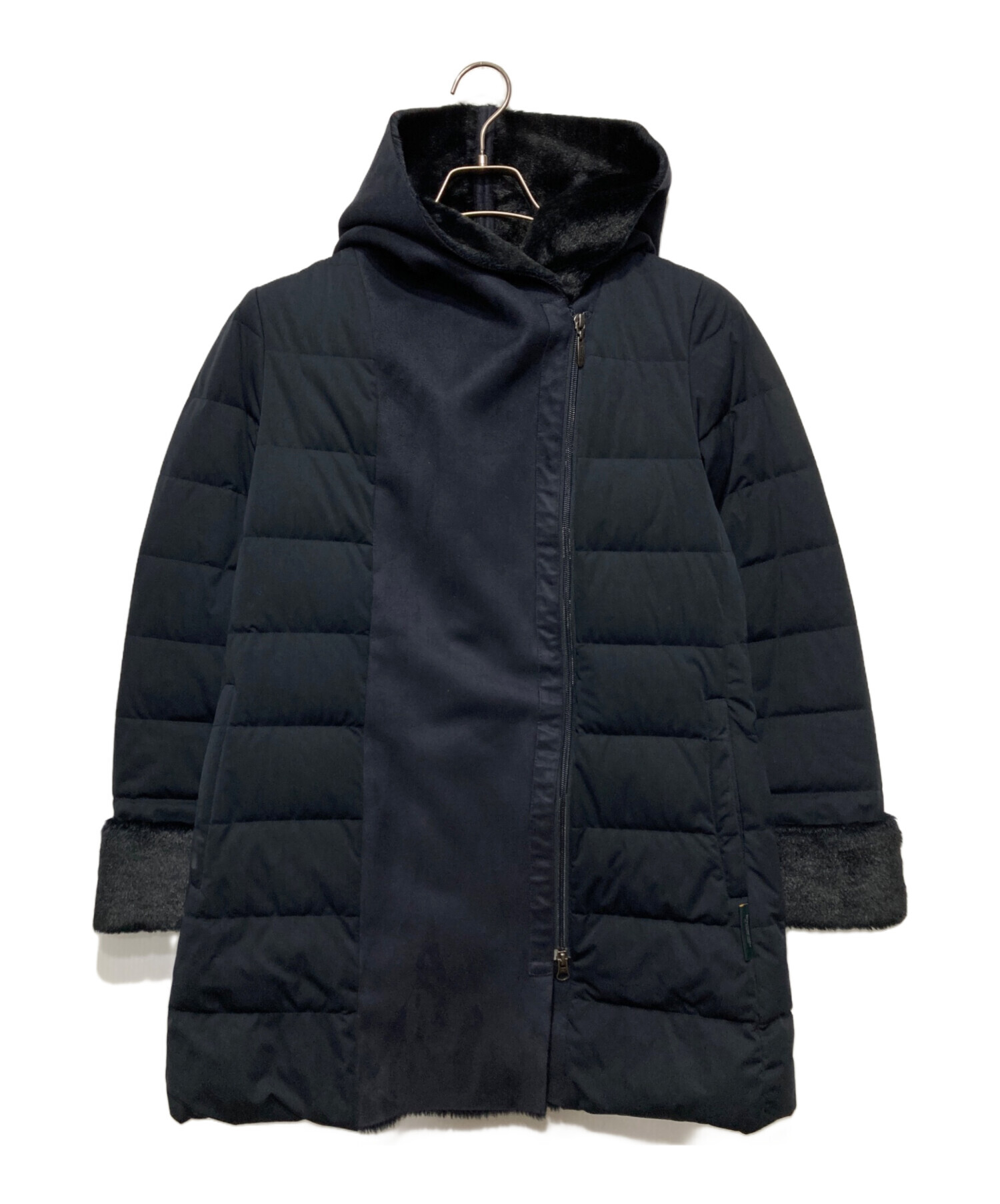 中古・古着通販】YOSOOU (ヨソオウ) ダウンジャケット ネイビー サイズ
