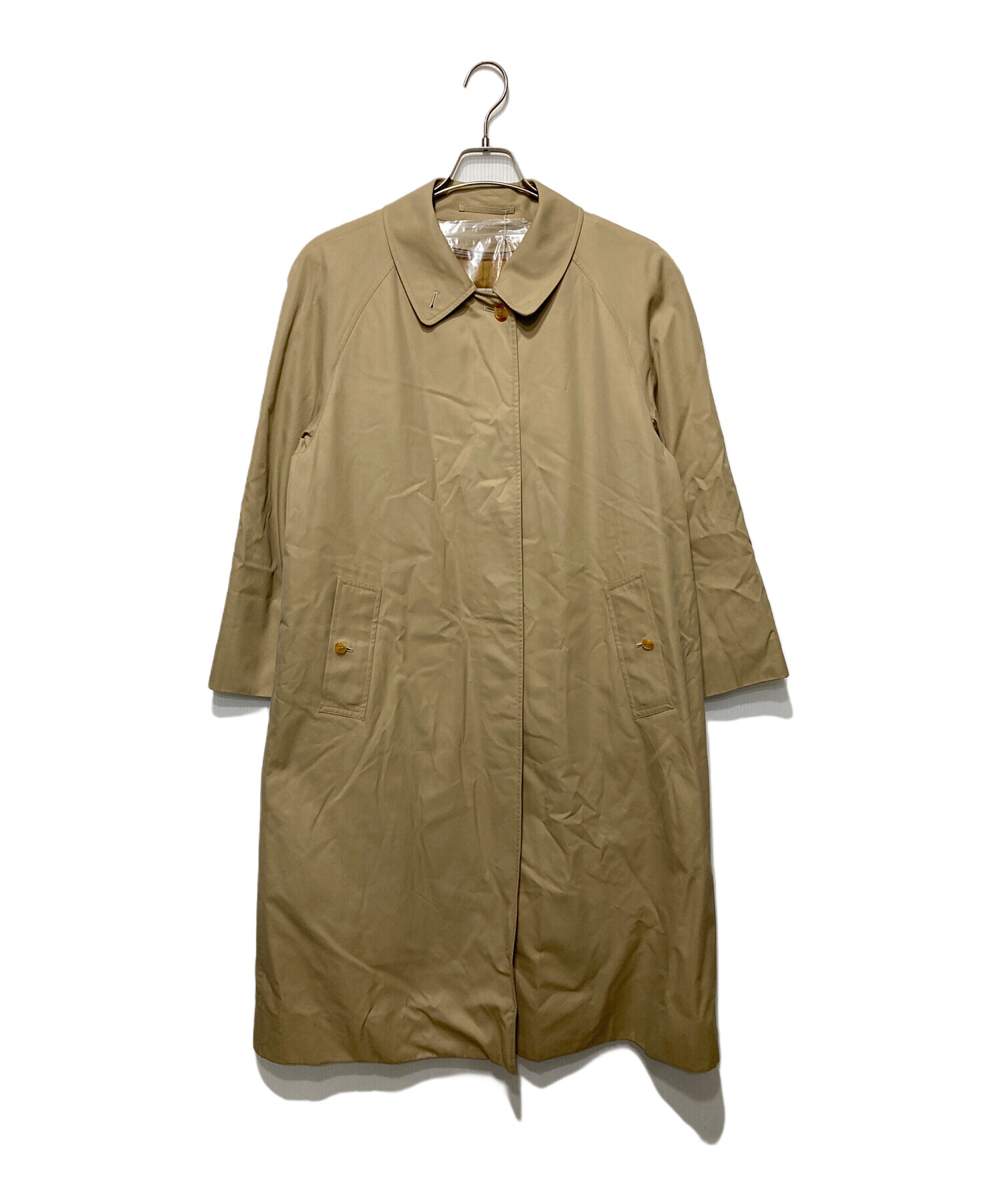 美品 Burberry バルマカーンコート ベージュ 特注品 金タグ ライナー付 中古・古着通販】Burberry's (バーバリーズ) ライナー付バルマカーン