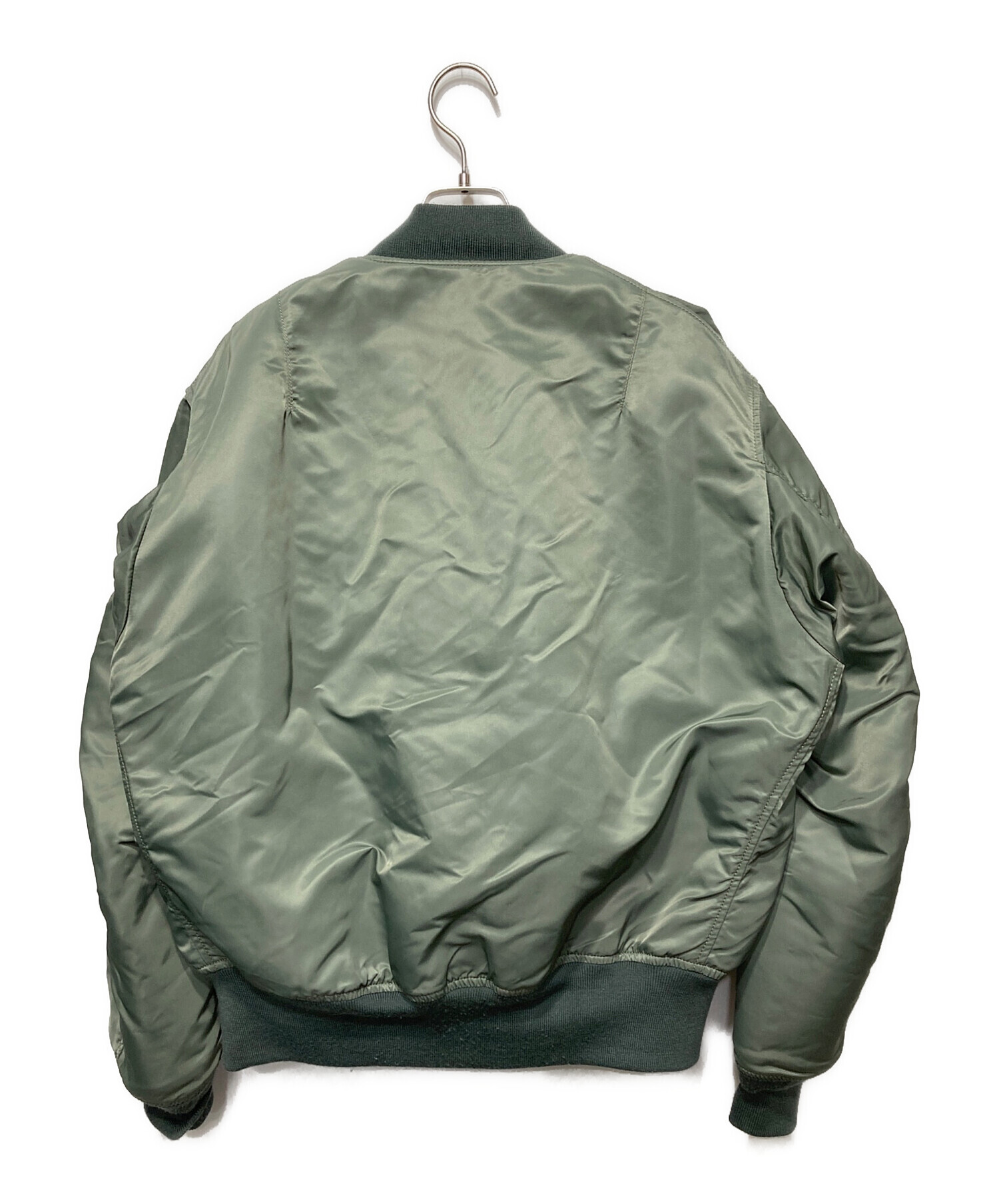 中古・古着通販】ALPHA (アルファ) MA-1フライトジャケット カーキ