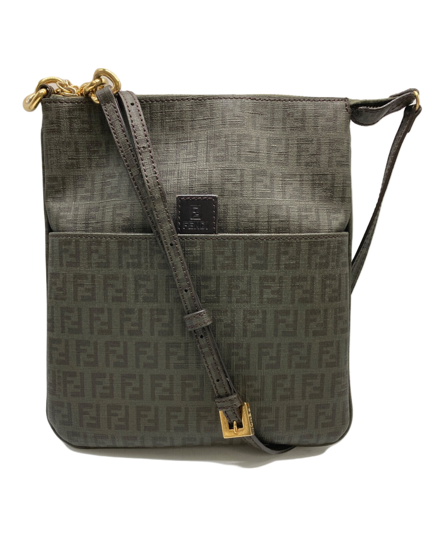 中古・古着通販】FENDI (フェンディ) ズッキーノショルダーバッグ