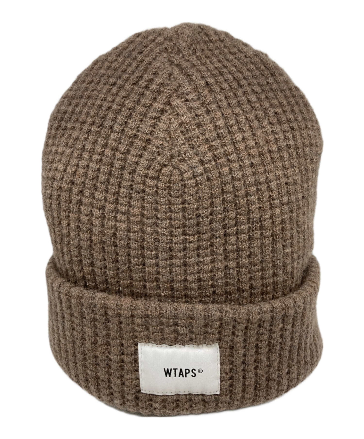 中古・古着通販】WTAPS (ダブルタップス) ニット帽 ベージュ｜ブランド