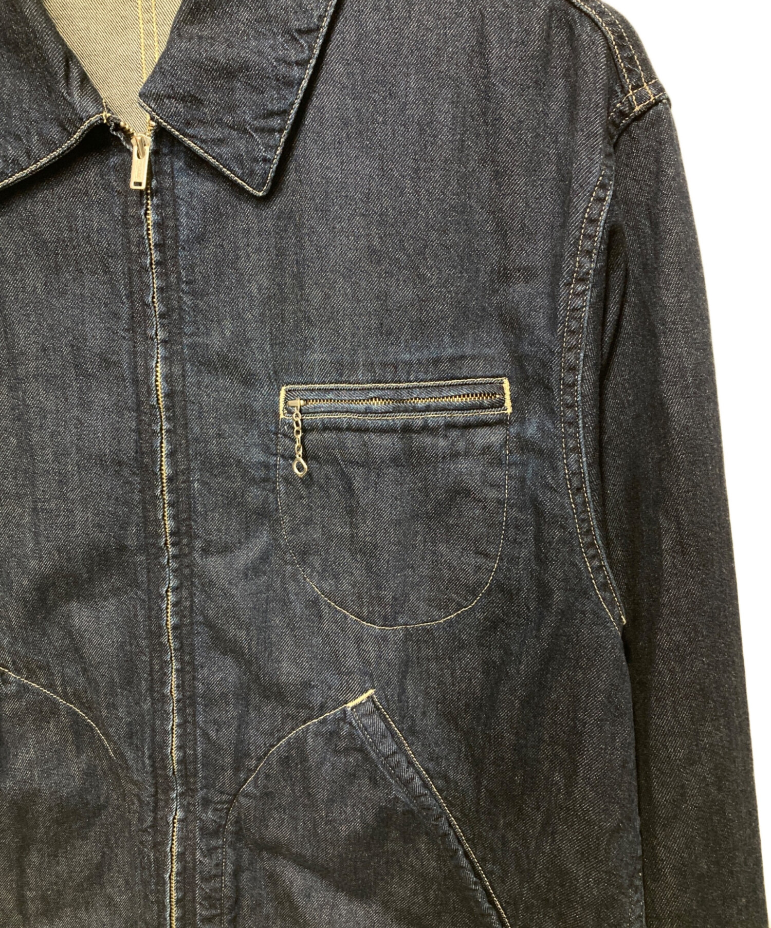中古・古着通販】BLURHMS (ブラームス) Light oz Denim ZIP Work
