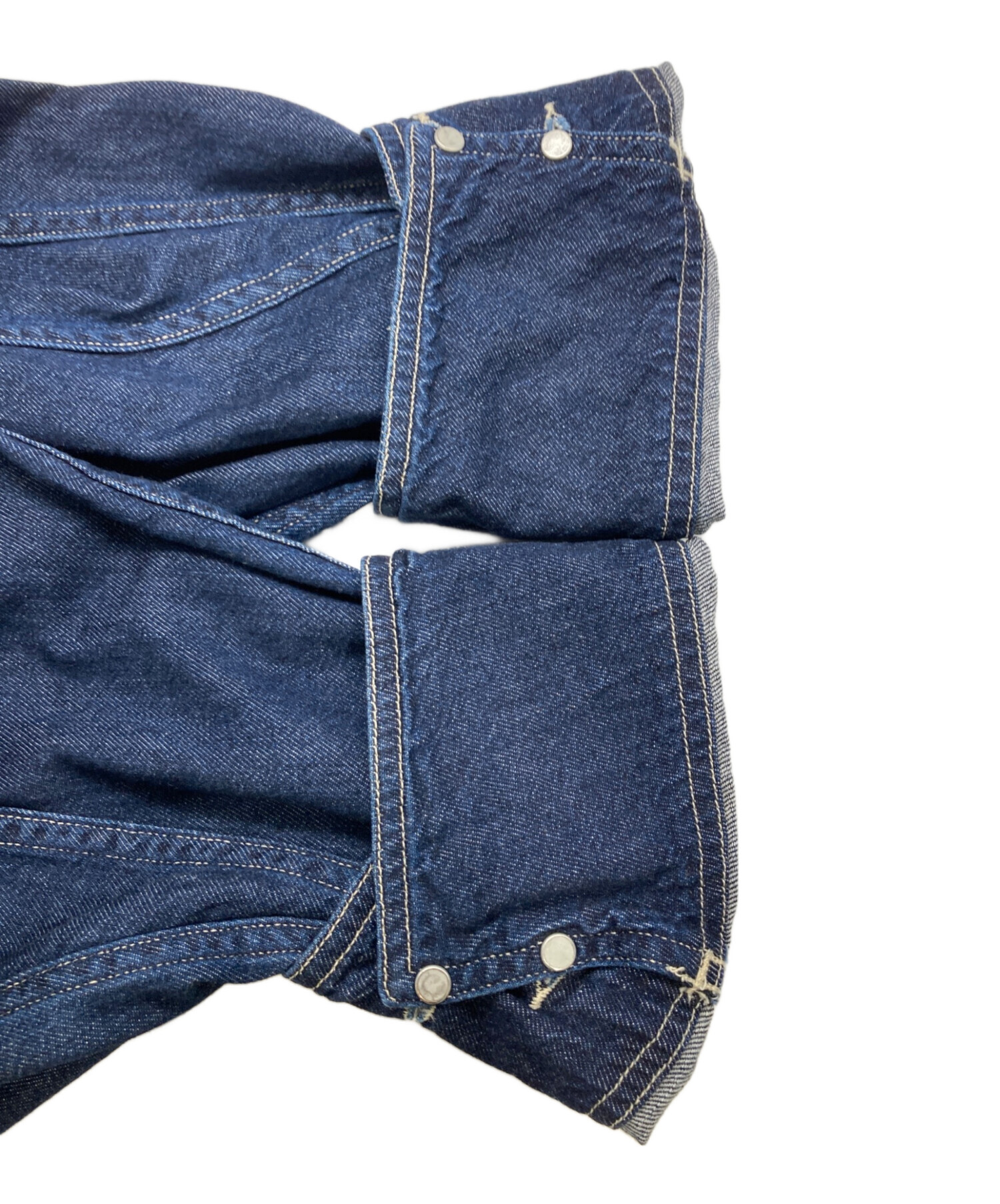 中古・古着通販】BLURHMS (ブラームス) Light oz Denim ZIP Work