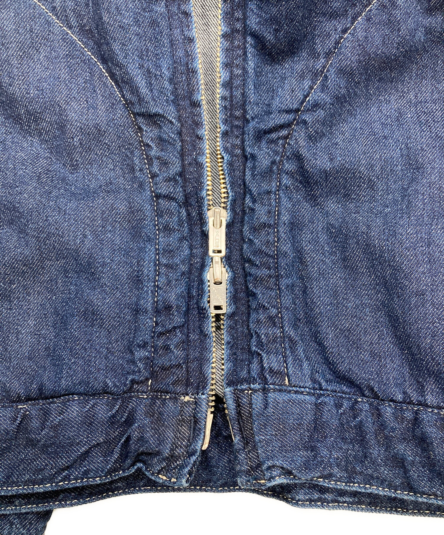 中古・古着通販】BLURHMS (ブラームス) Light oz Denim ZIP Work