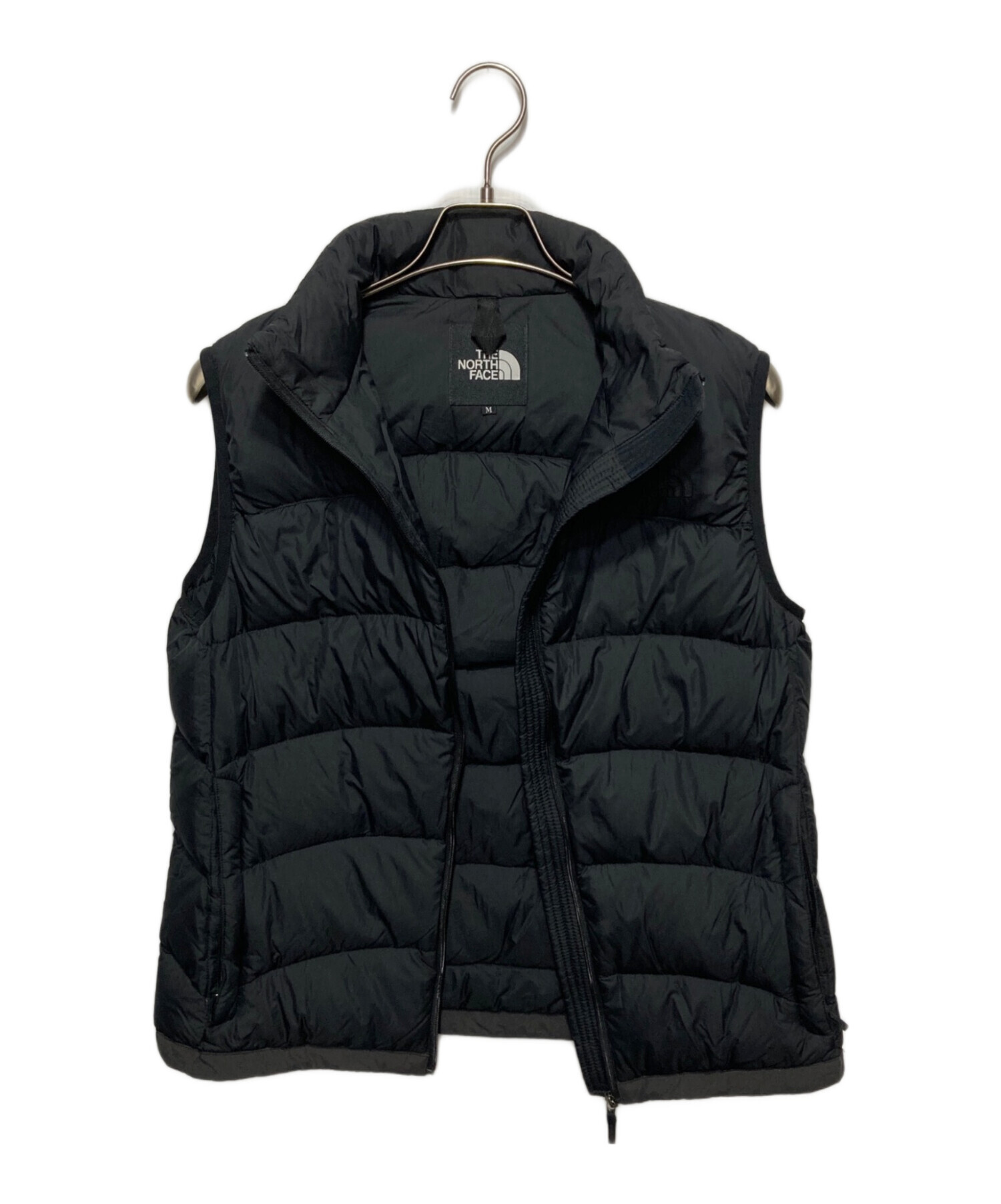   M ブラック ダウンベスト 中古・古着通販】THE NORTH FACE (ザ ノース フェイス) ダウンベスト