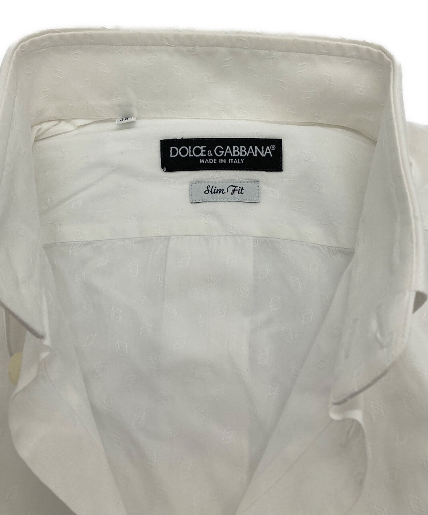Dolce & Gabbana ホワイト シャツドレス 中古・古着通販】DOLCE & GABBANA (ドルチェ＆ガッバーナ) ドレス