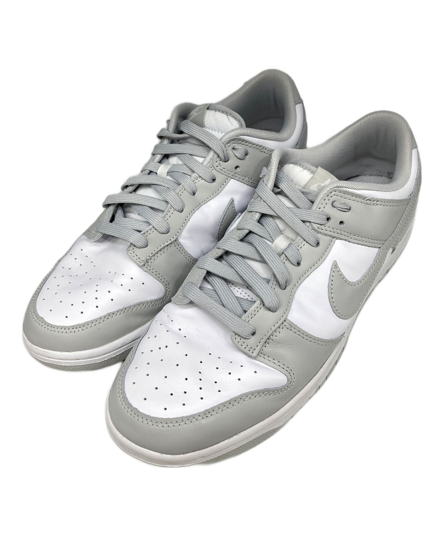 中古・古着通販】NIKE (ナイキ) DUNK LOW RETRO ホワイト×グレー 