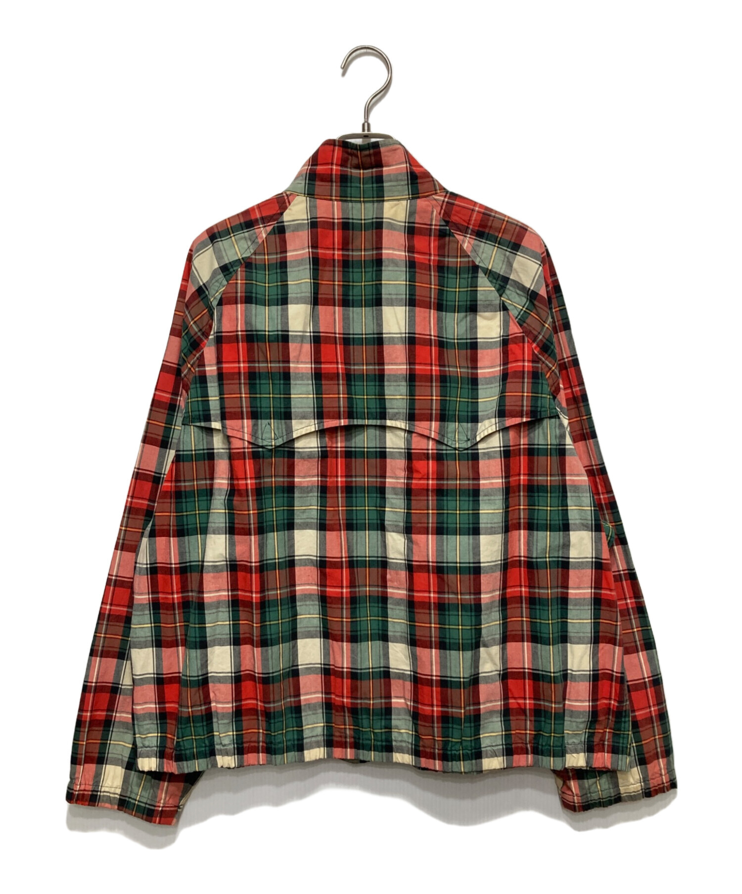 中古・古着通販】RALPH LAUREN (ラルフローレン) チェック柄ハリントン 