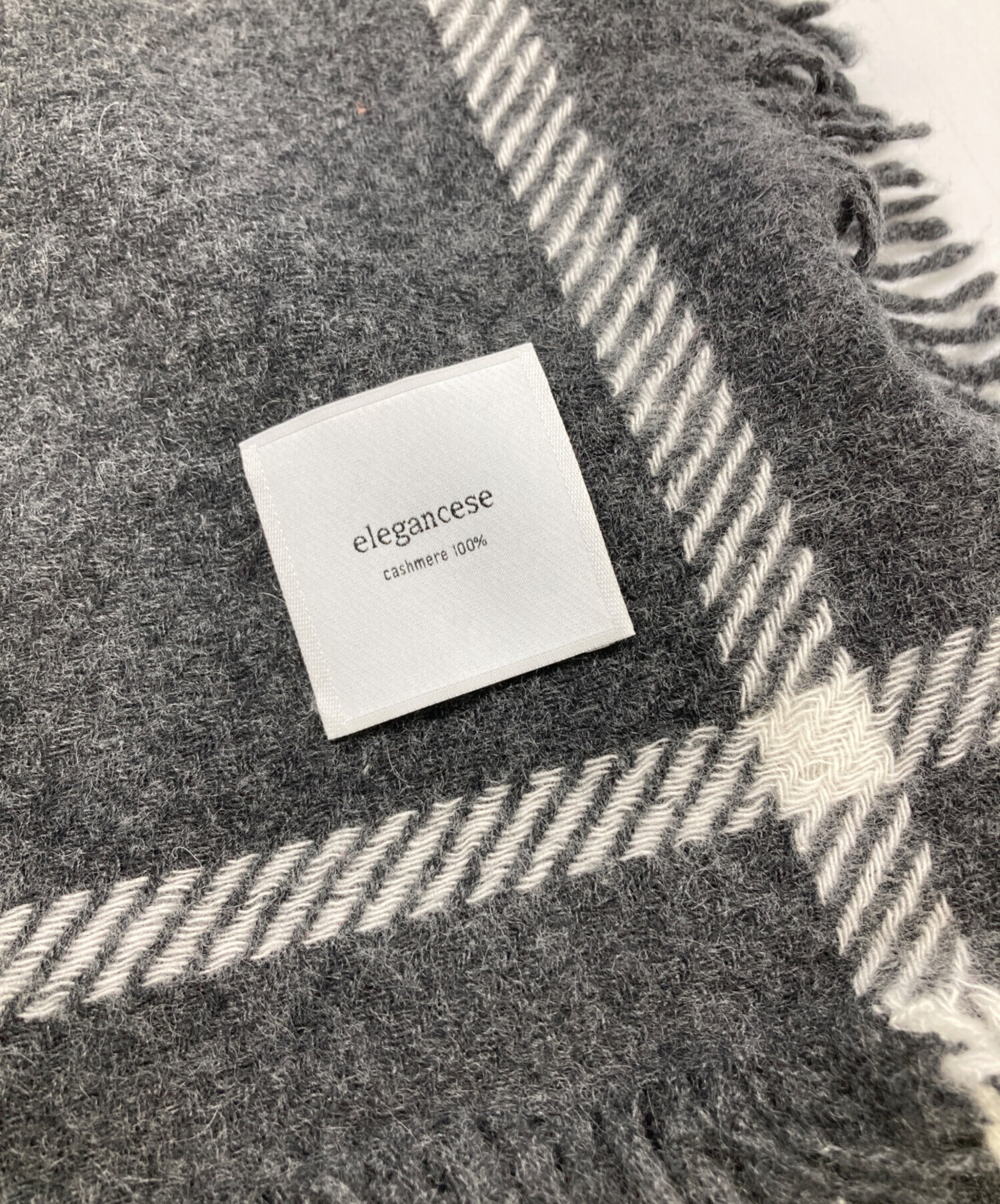 中古・古着通販】elegancese (エレガンセーゼ) カシミヤストール