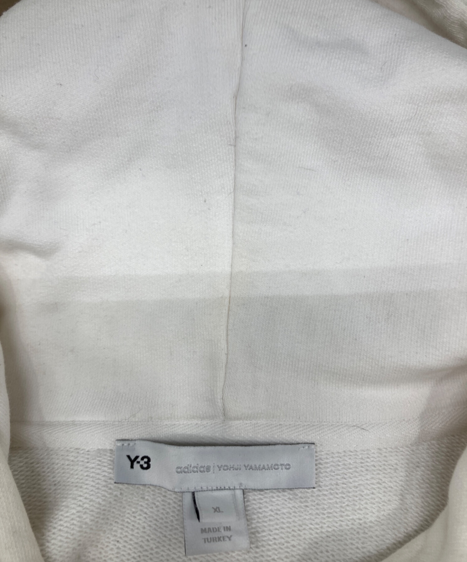中古・古着通販】Y-3 (ワイスリー) U SQ LBL GRPHC HOODIE ホワイト