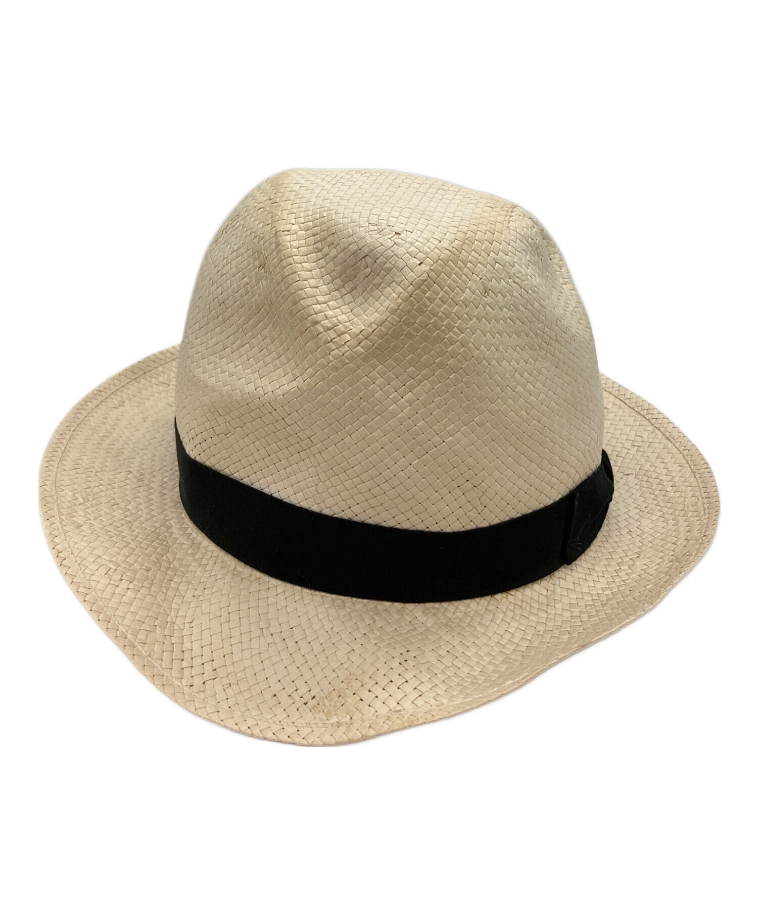 中古・古着通販】BORSALINO (ボルサリーノ) ペーパーハット ベージュ