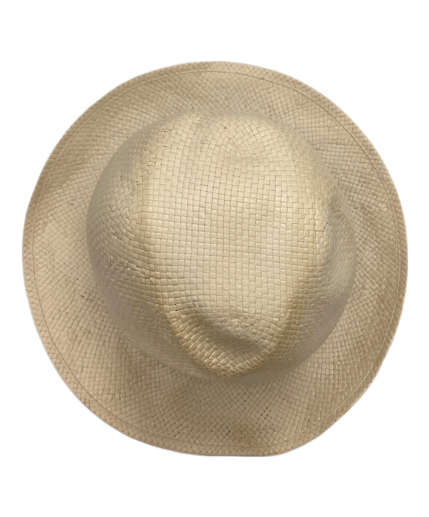 中古・古着通販】BORSALINO (ボルサリーノ) ペーパーハット ベージュ