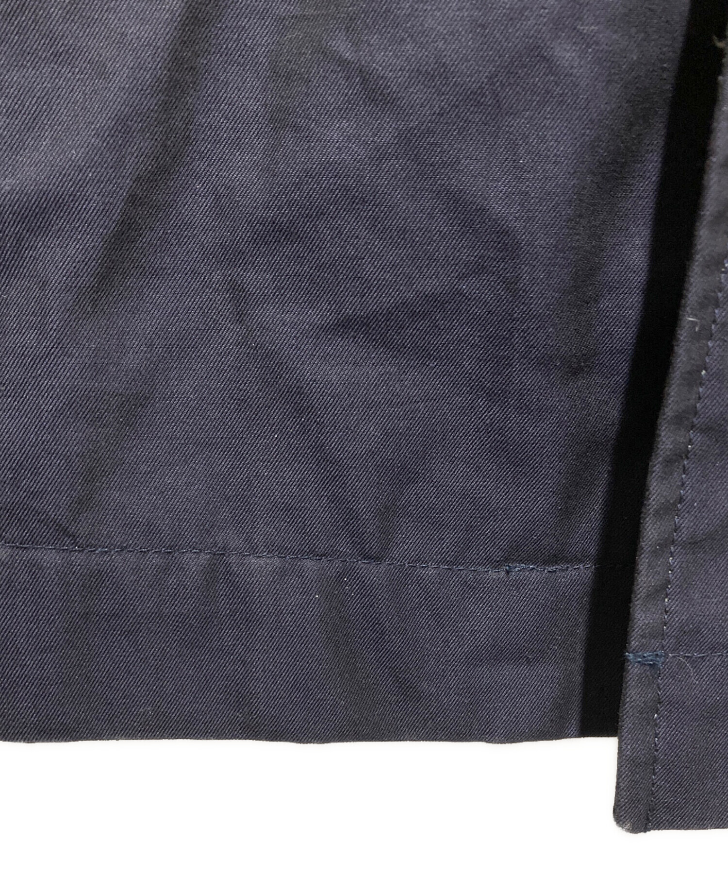 中古・古着通販】ORCIVAL (オーシバル) ステンカラーコート ネイビー