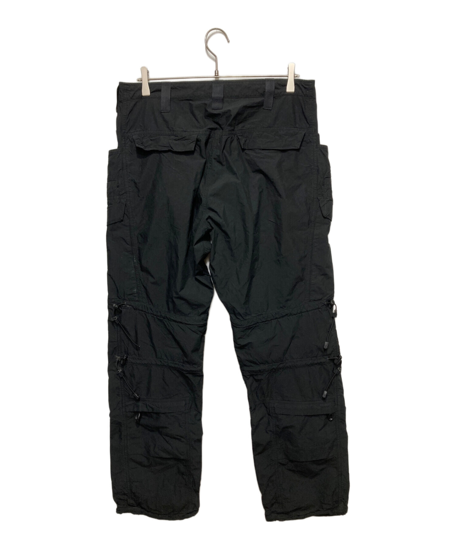 MOUT RECON TAILOR ブラックカーゴパンツ 中古・古着通販】MOUT RECON TAILOR (マウトリーコンテーラー