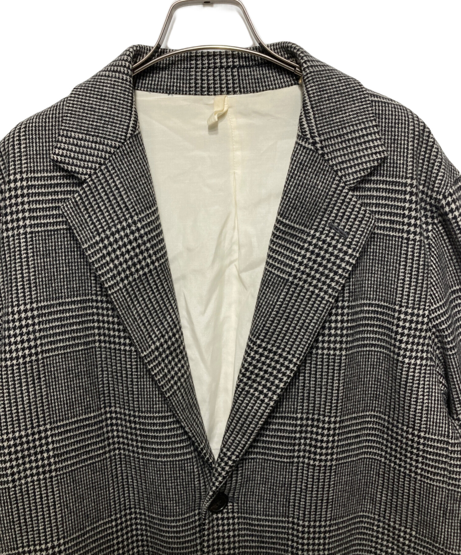 中古・古着通販】UNUSED (アンユーズド) チェスターコート グレー