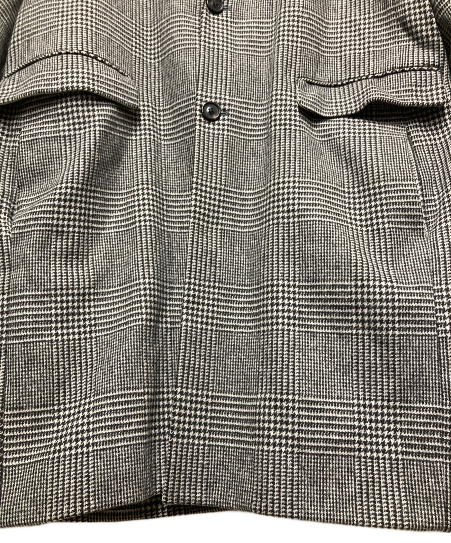 中古・古着通販】UNUSED (アンユーズド) チェスターコート グレー