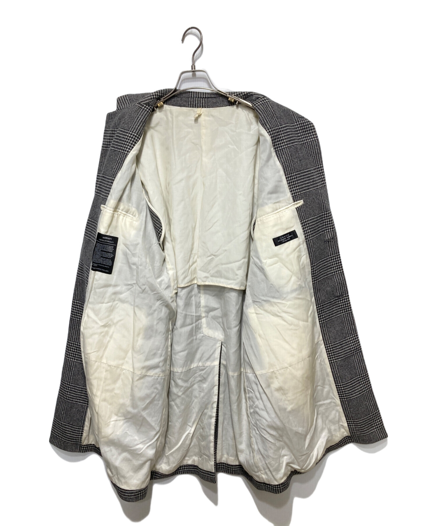 中古・古着通販】UNUSED (アンユーズド) チェスターコート グレー