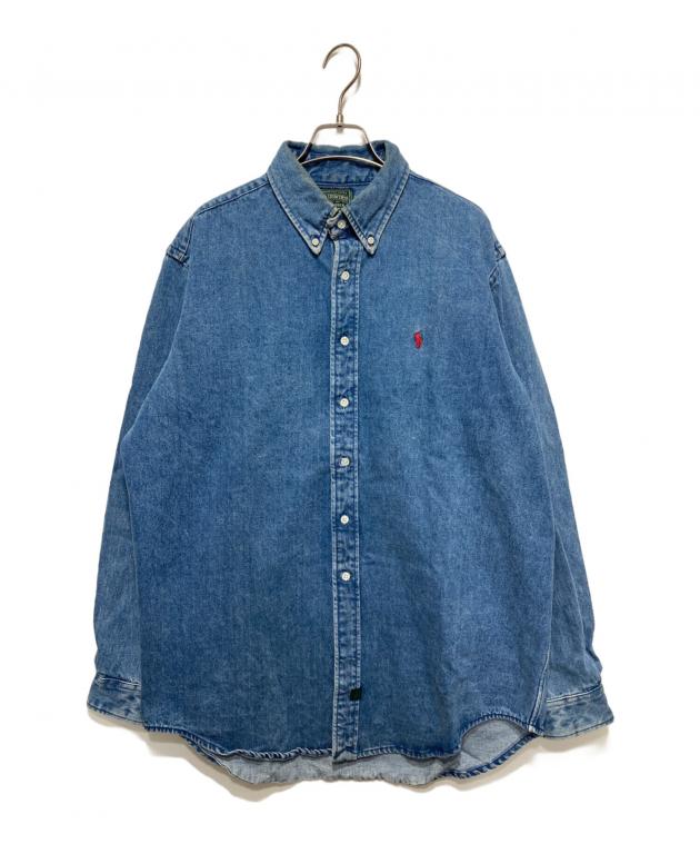 中古・古着通販】POLO COUNTRY (ポロカントリー) デニムボタンダウン