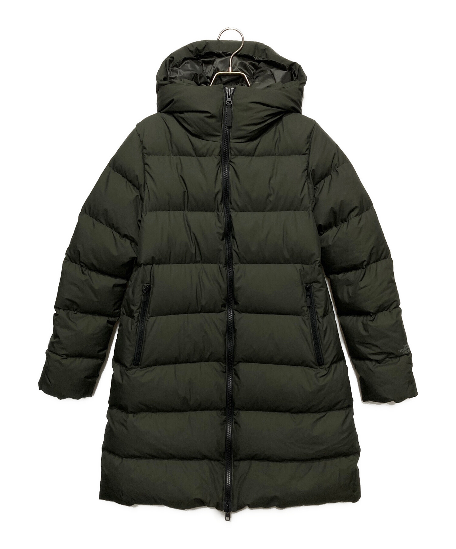 【現行モデル】ザノースフェイス　ウィンドストッパーダウンシェルコート　カーキ　M 中古・古着通販】THE NORTH FACE (ザ ノース フェイス) ウィンド