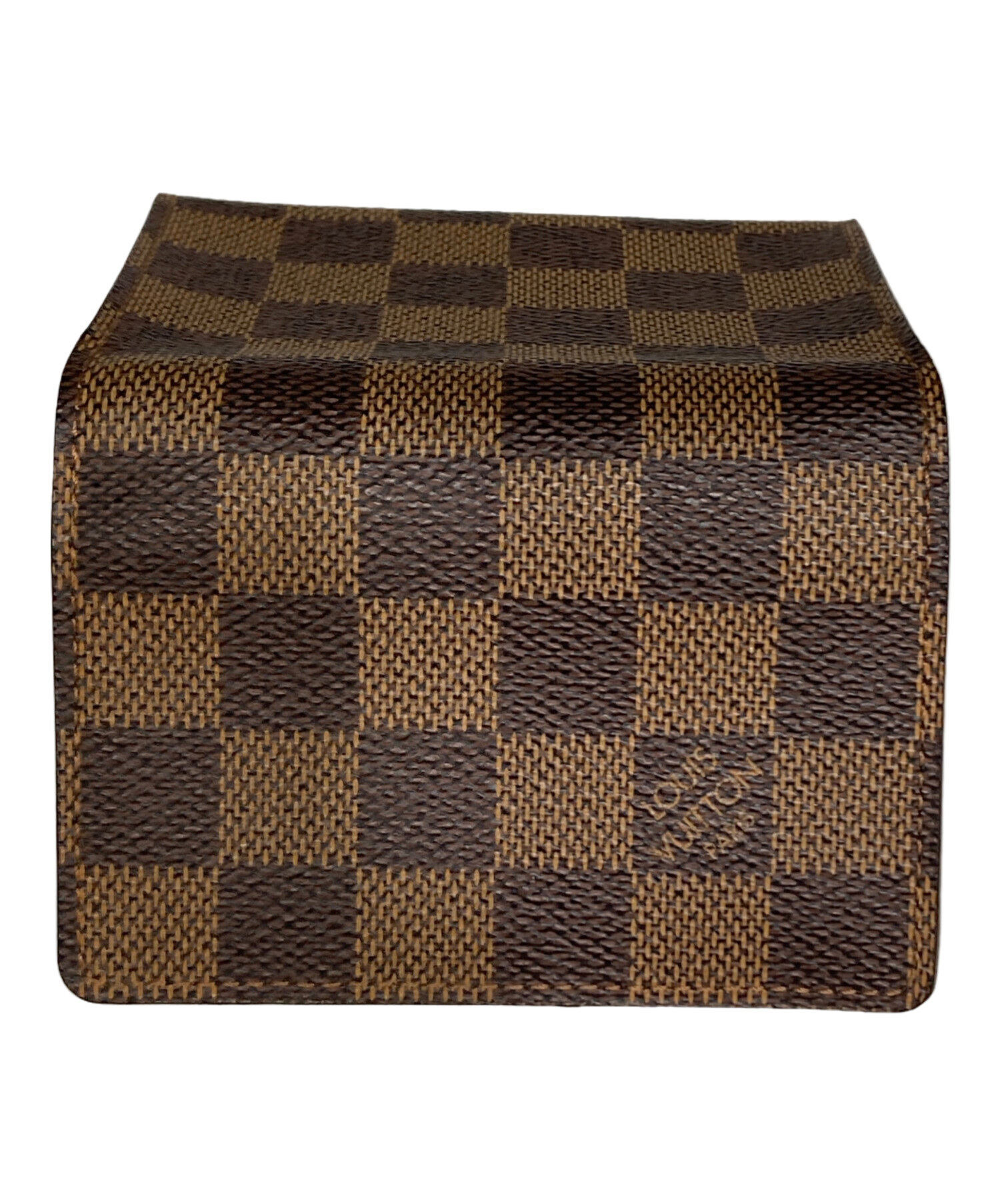 中古・古着通販】LOUIS VUITTON (ルイ ヴィトン) 名刺入れ ブラウン