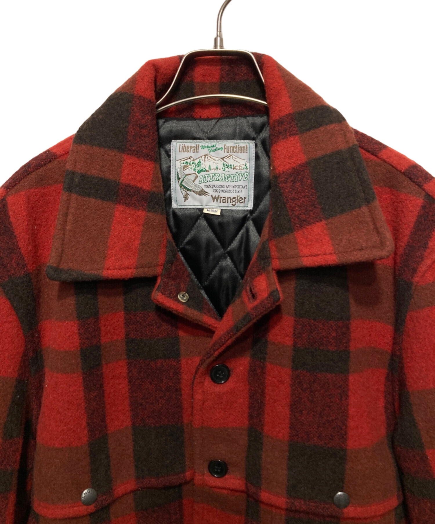 中古・古着通販】Wrangler (ラングラー) ウールクルーザージャケット