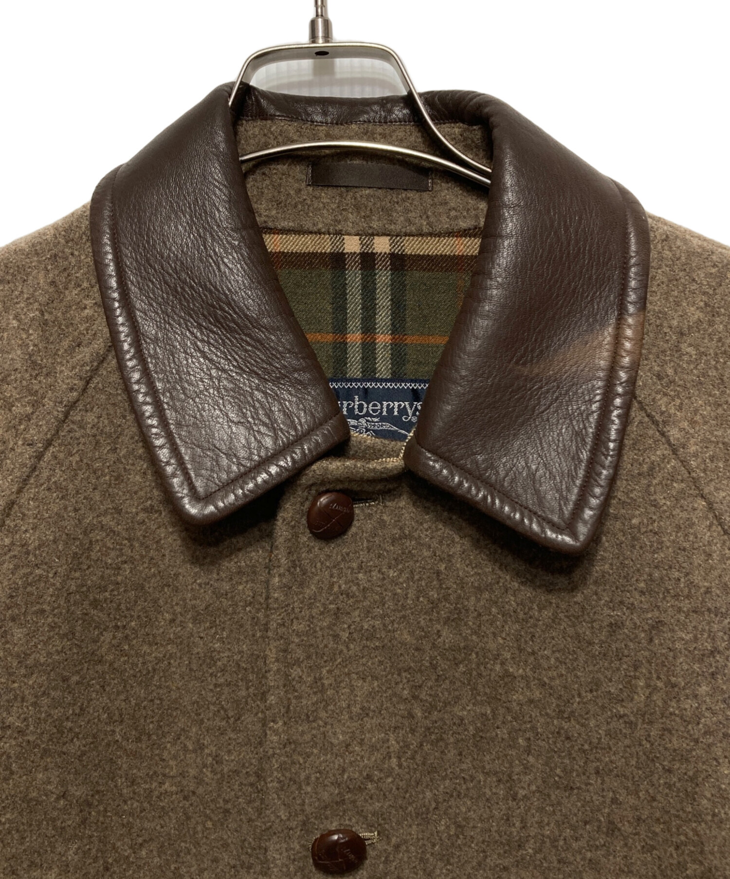 中古・古着通販】Burberry's (バーバリーズ) ウールステンカラーコート