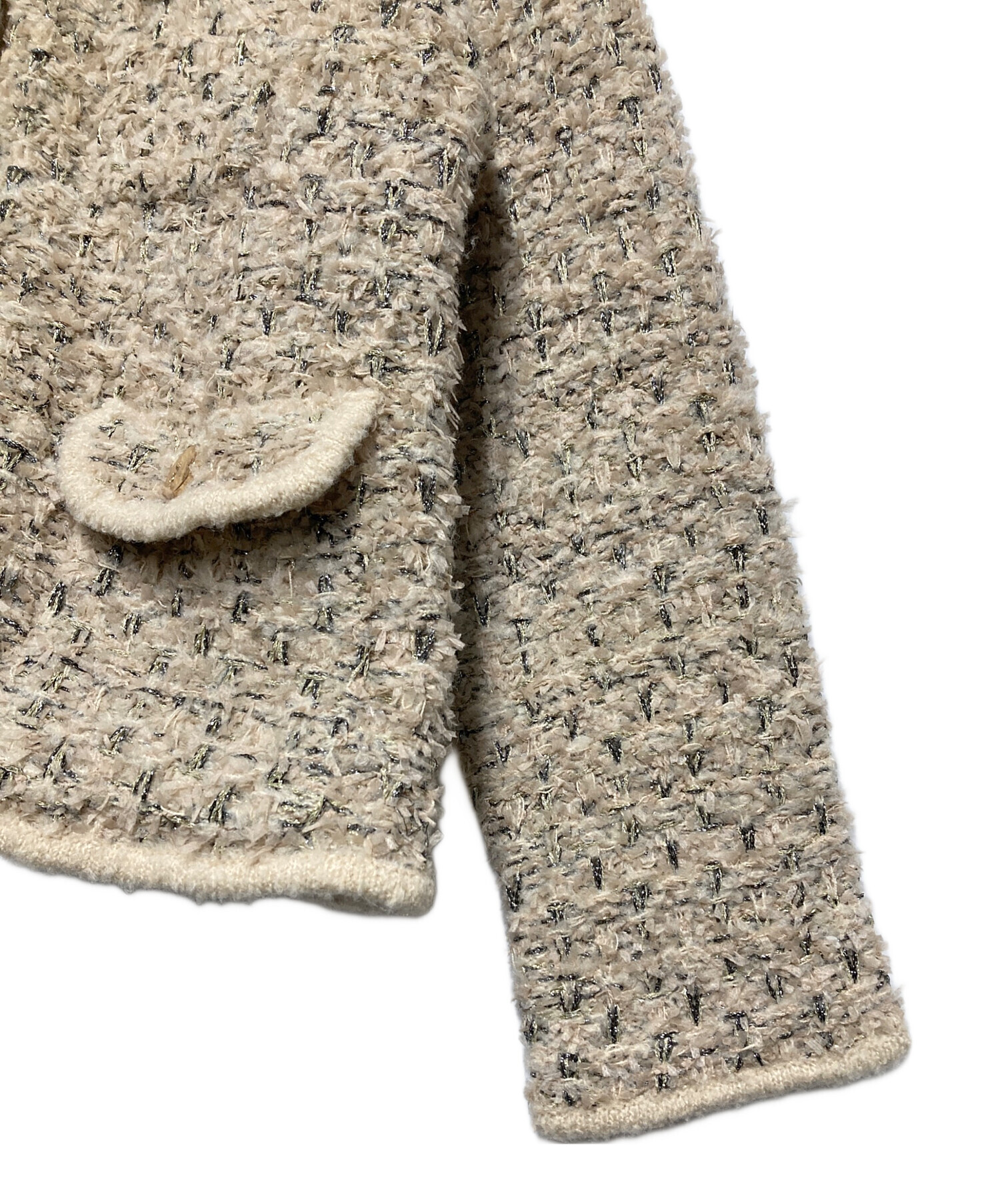 中古・古着通販】TORRAZZO DONNA (トラッゾドンナ) ツイードニット