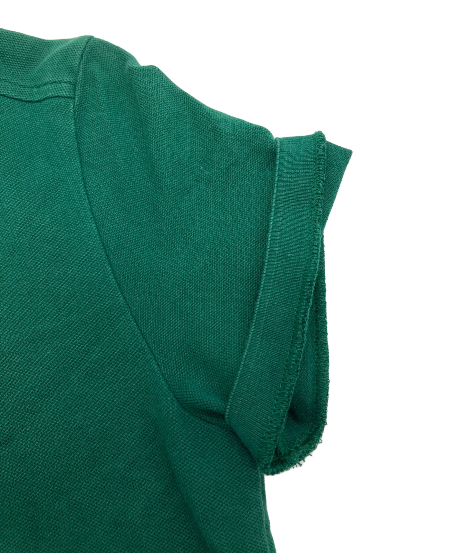 ★タグ付き新品未使用★LACOSTE 半袖 ポロワンピース ダークグリーン 中古・古着通販】LACOSTE (ラコステ) ポロワンピース グリーン サイズ