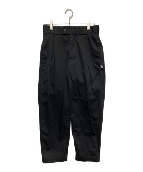 中古・古着通販】CAHLUMN (カウラム) TC Twill 1 Tuck Pants ブラック