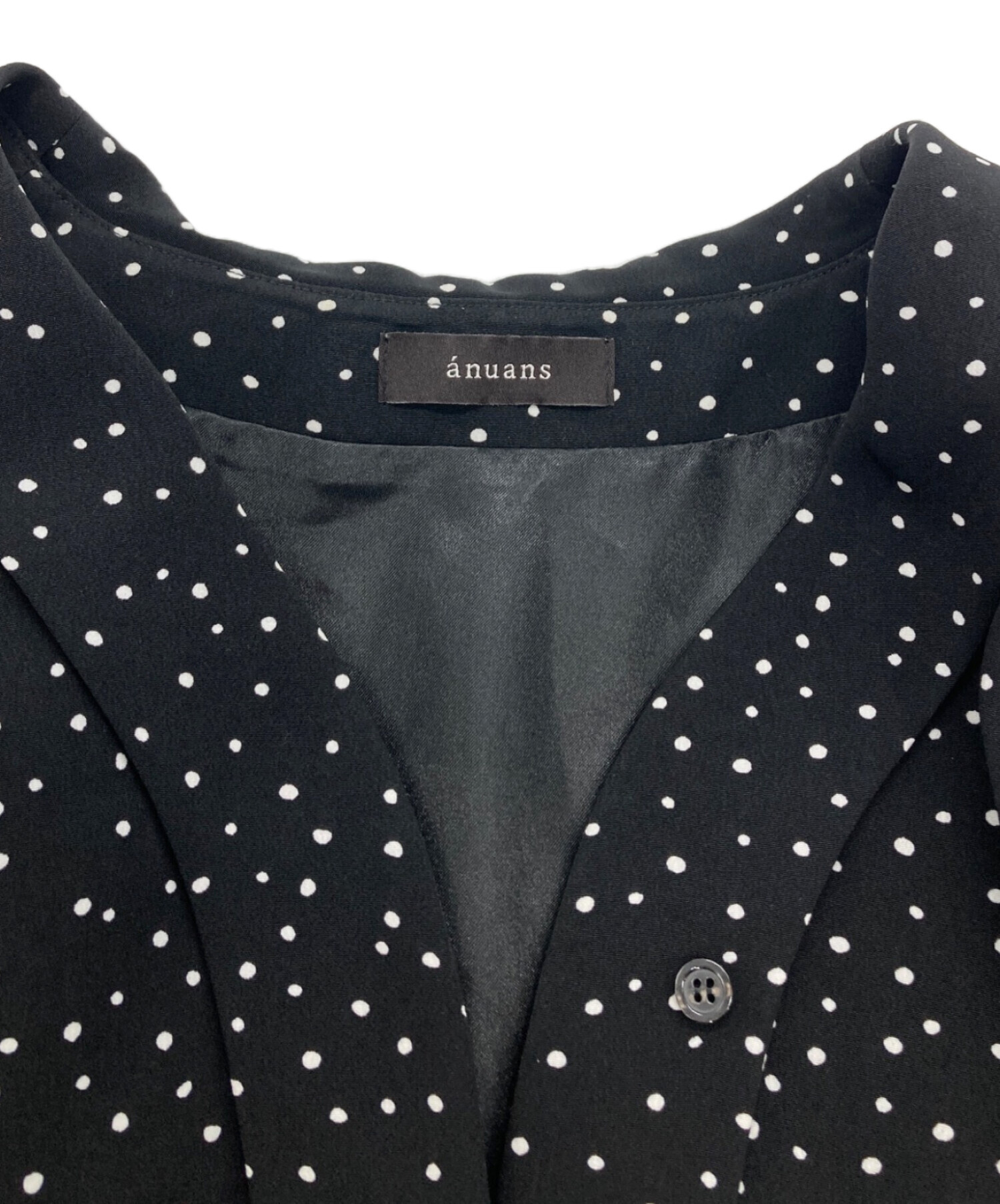 中古・古着通販】anuans (アニュアンス) ドットノースリーブマーメイド