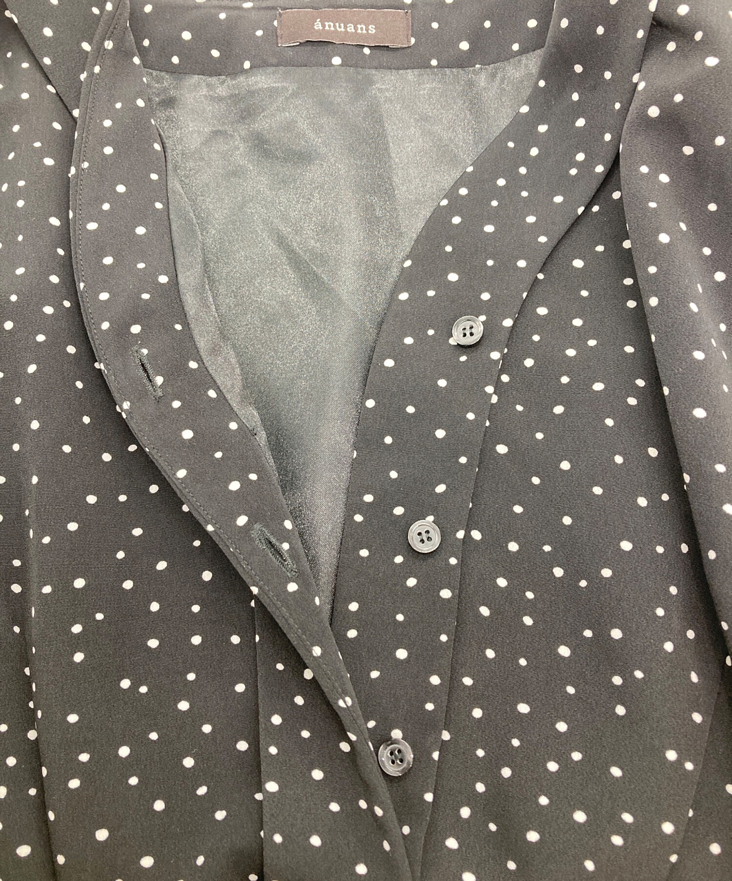 中古・古着通販】anuans (アニュアンス) ドットノースリーブマーメイド