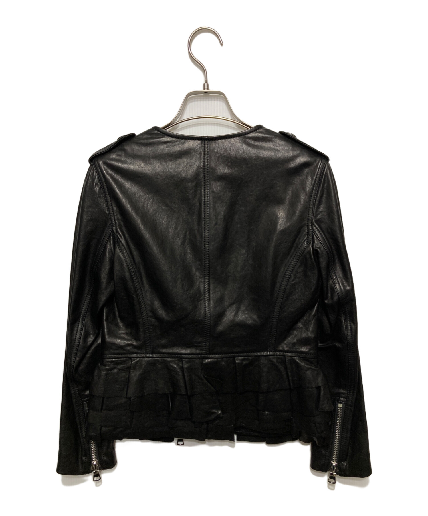 【希少】スリーワンフィリップリム　変形　レザージャケット　ラムレザー　ブラック 中古・古着通販】3.1 phillip lim (スリーワンフィリップリム) レザー