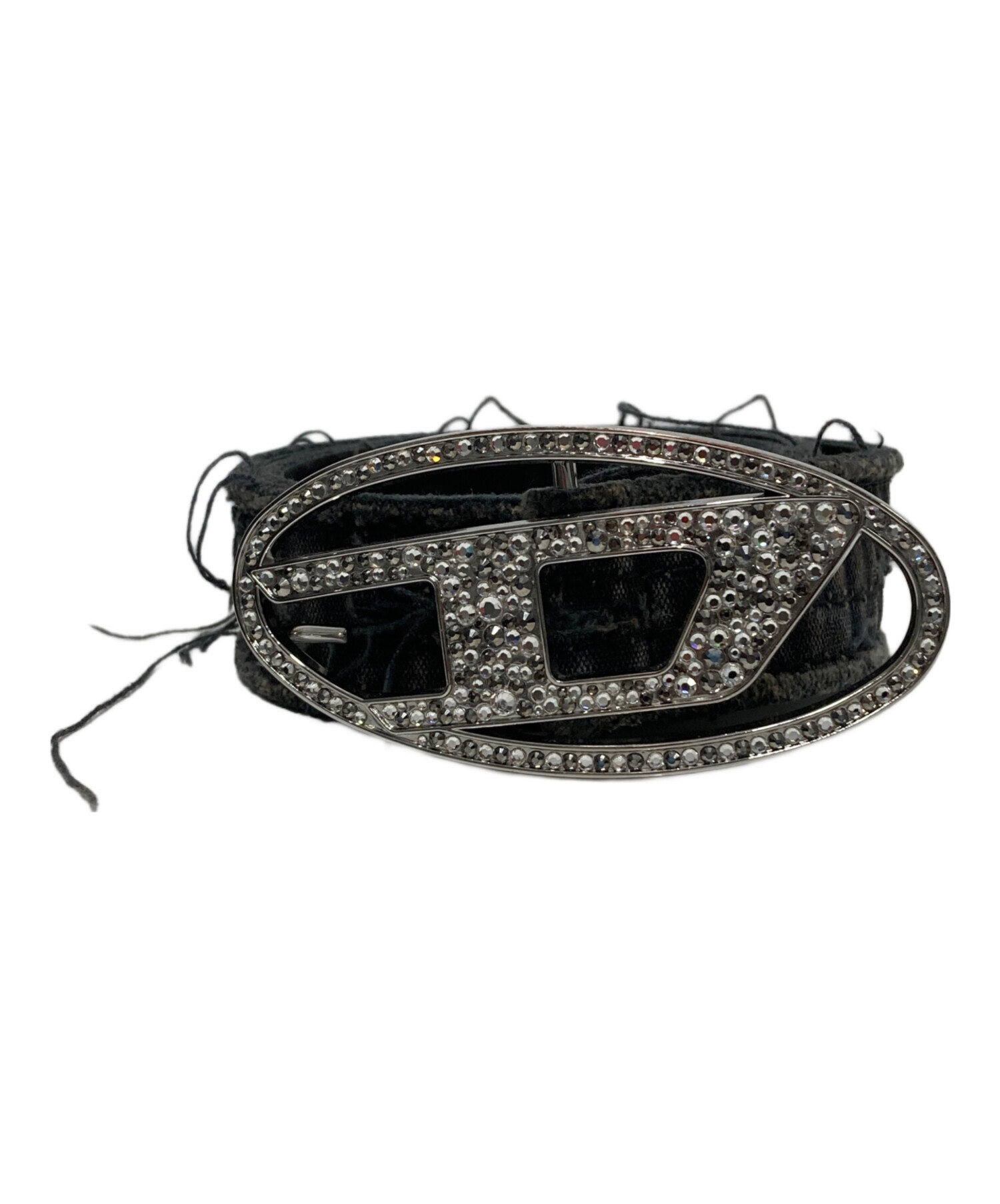 中古・古着通販】DIESEL (ディーゼル) B-1DR STRASS ベルト ブラック 
