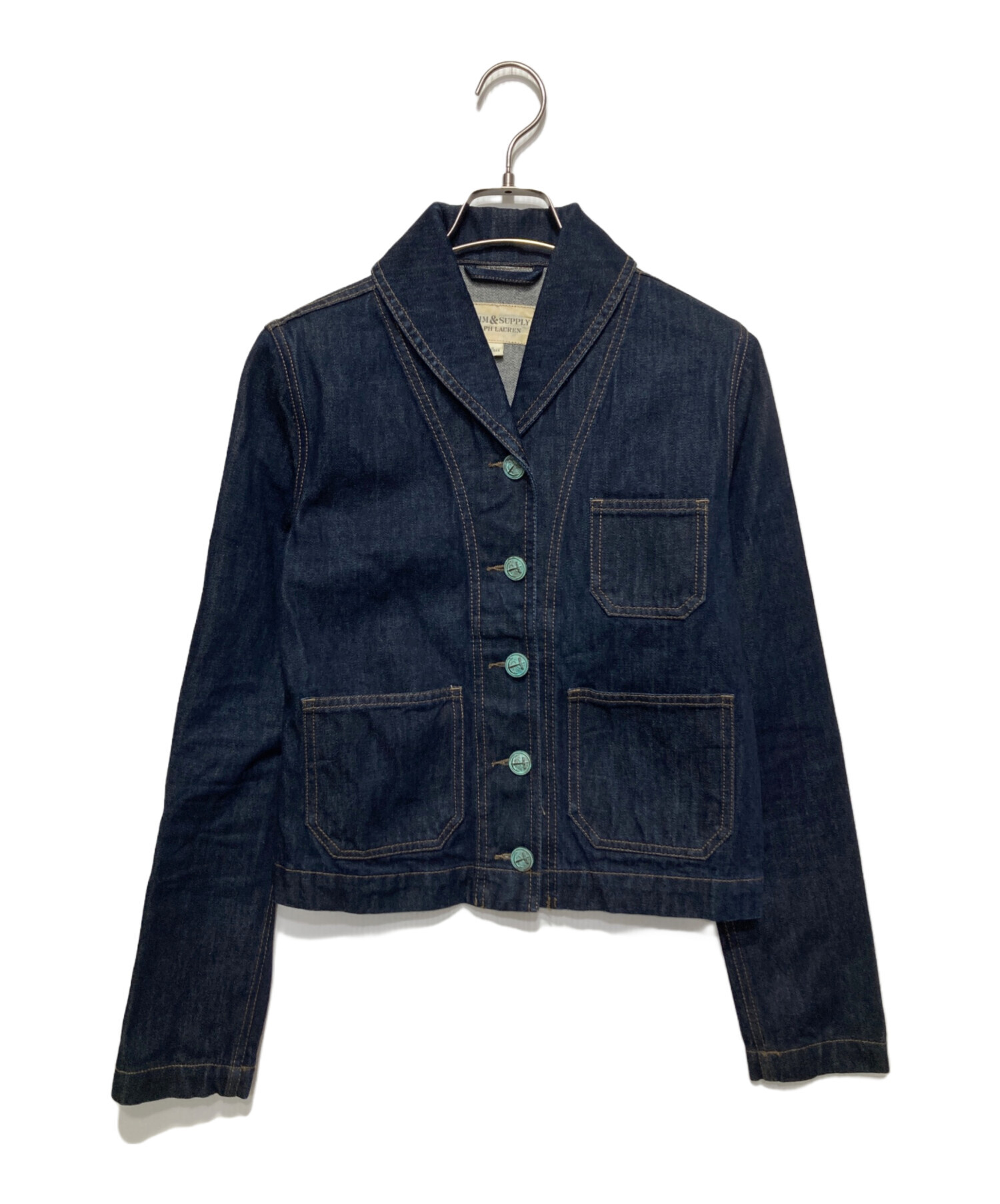 DENIM & SUPPLY デニムジャケット Sサイズ DENIM&SUPPLY RALPH LAUREN デニムジャケット インディゴ Sサイズ |