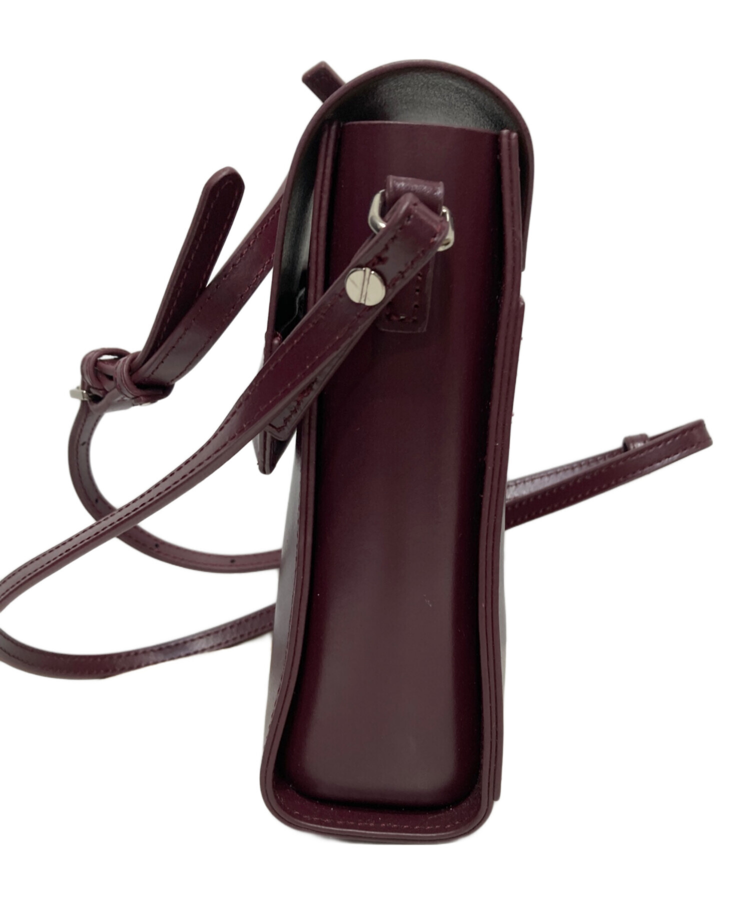 中古・古着通販】YAHKI (ヤーキ) スクエアミニレザーショルダーバッグ