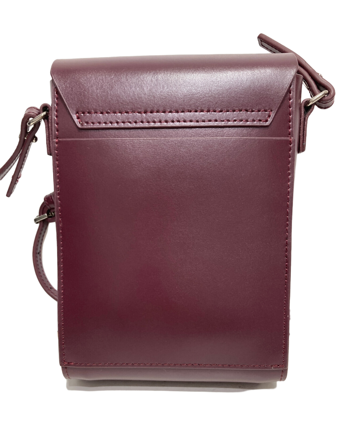 中古・古着通販】YAHKI (ヤーキ) スクエアミニレザーショルダーバッグ