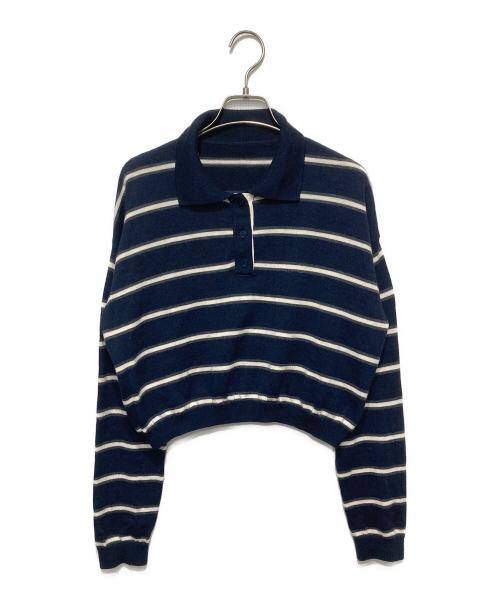 Gypsohila ジプソフィア　ニット　ポロ 中古・古着通販】Gypsohila (ジプソフィア) Knit Polo/ニットポロ