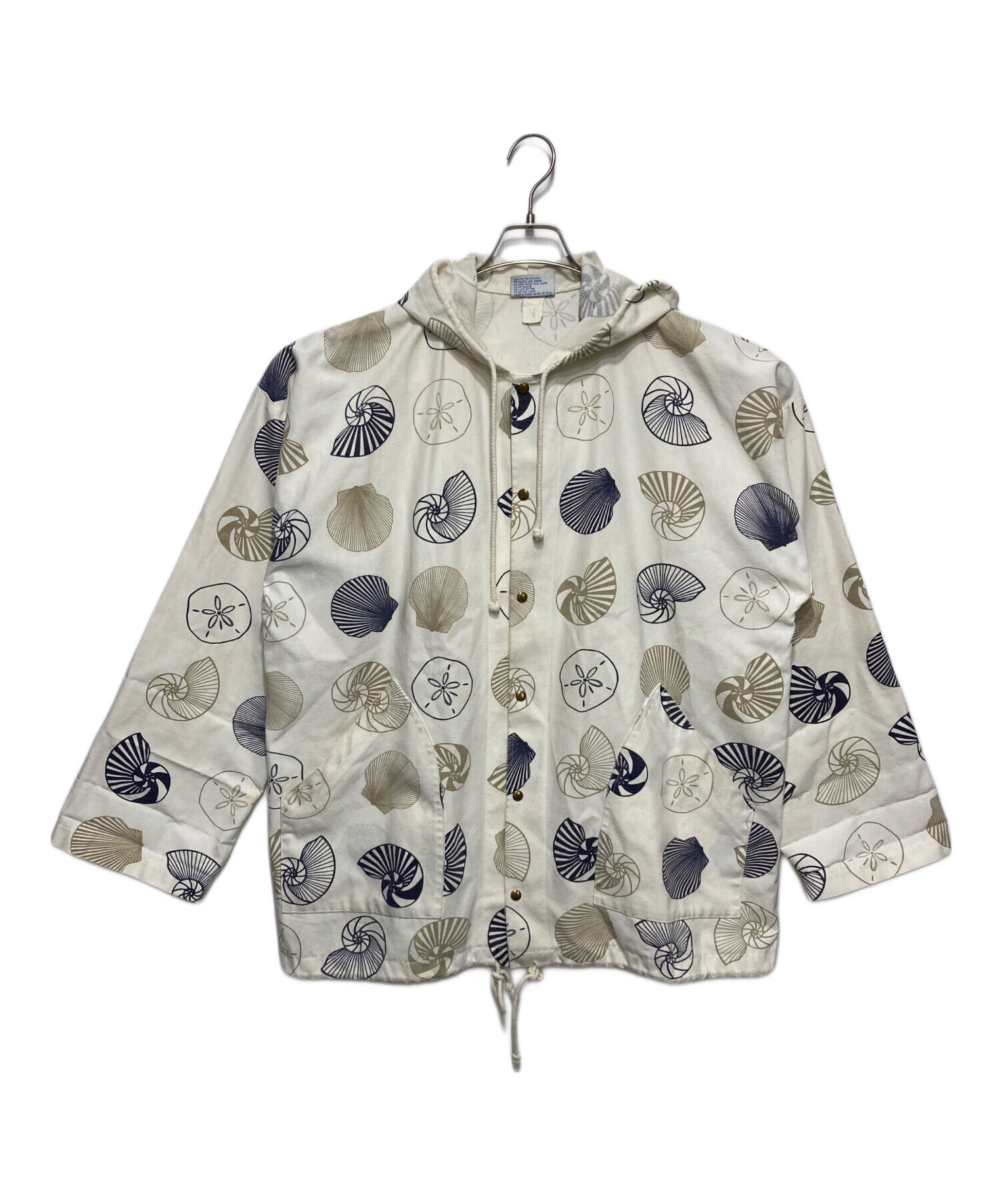 中古・古着通販】MICHIGAN RAG (ミシガンラグ) 総柄フーデッド