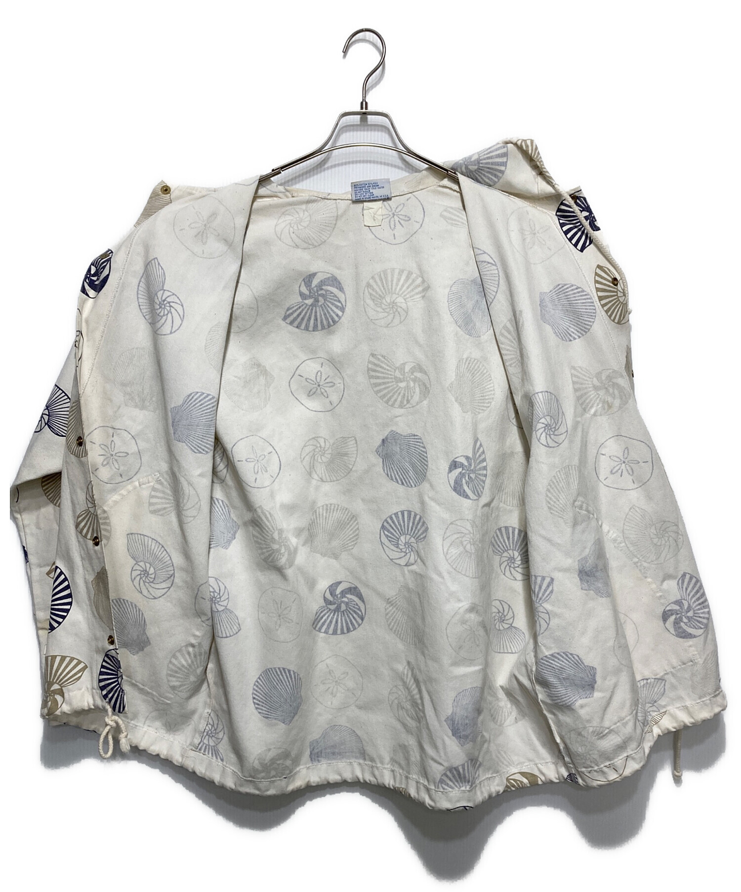 中古・古着通販】MICHIGAN RAG (ミシガンラグ) 総柄フーデッド