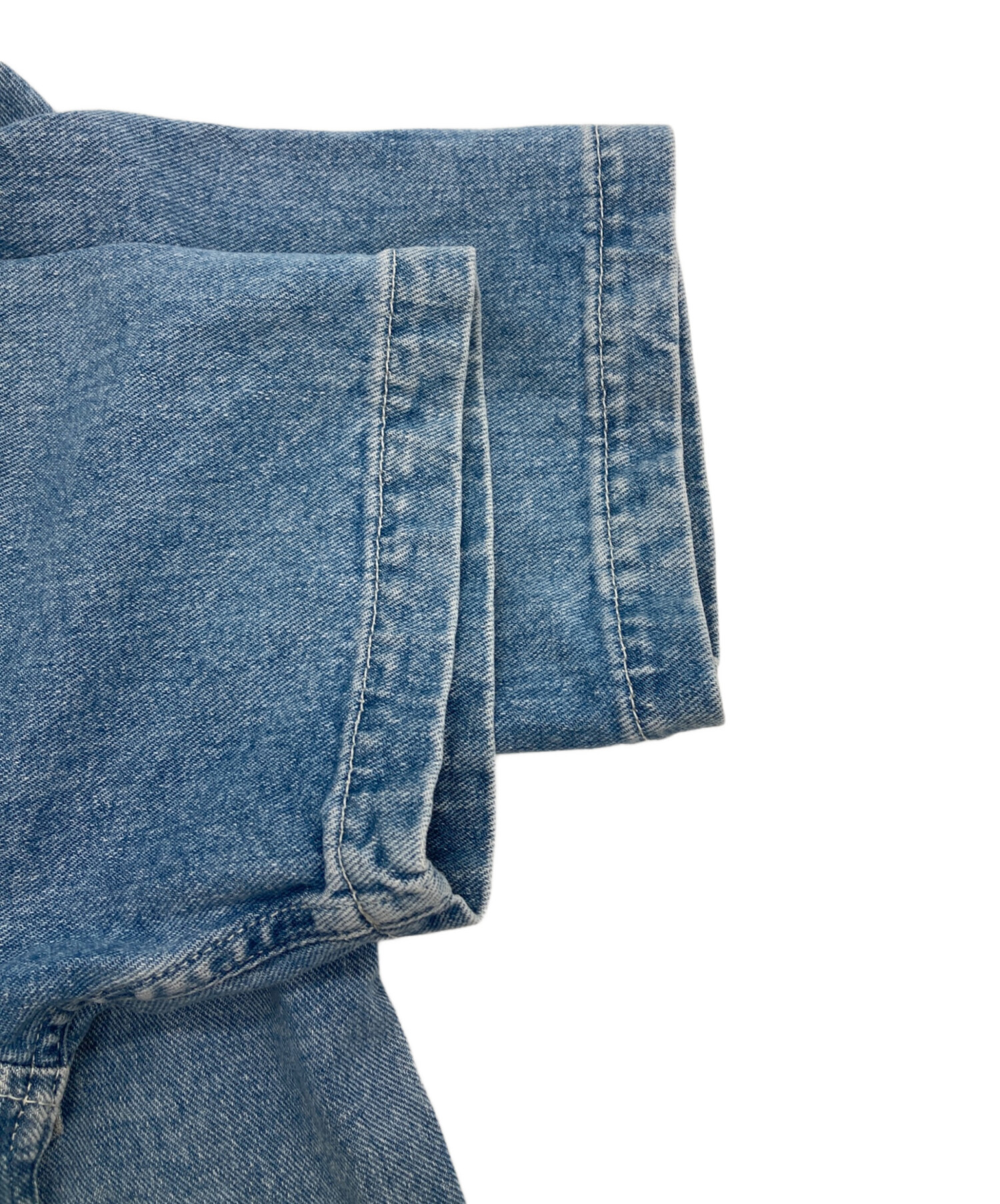 中古・古着通販】COACH (コーチ) ショート スリーブ デニム シャツ