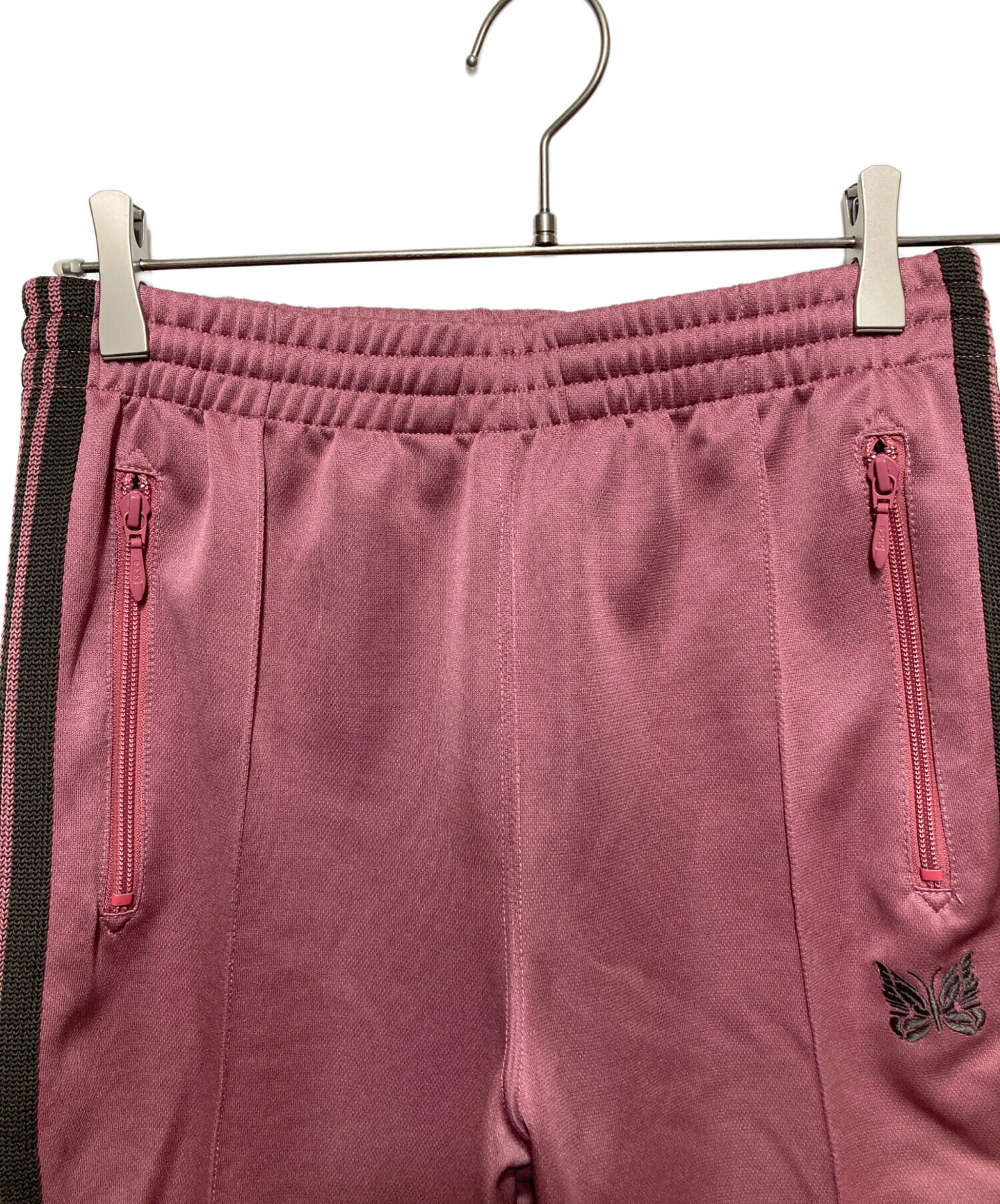 【最終値下げ】　needles トラックパンツ　XS ピンク　ブラウン 中古・古着通販】Needles (ニードルズ) Narrow Track Pant/ナロー