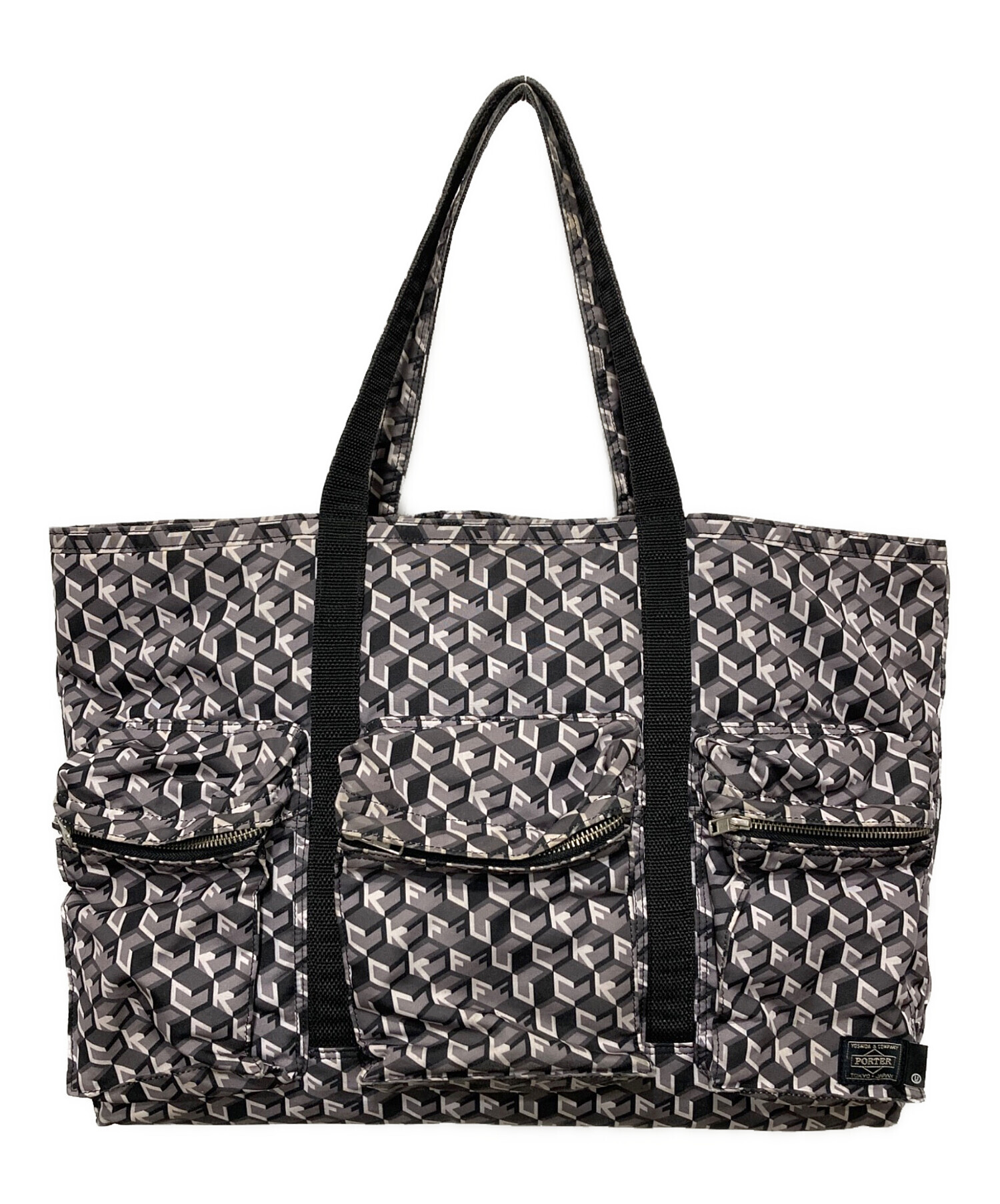 アンダーカバー ポーター　Wネームトートバッグ 希少】アンダーカバー ポーターWネームトートバッグ 希少】アンダー