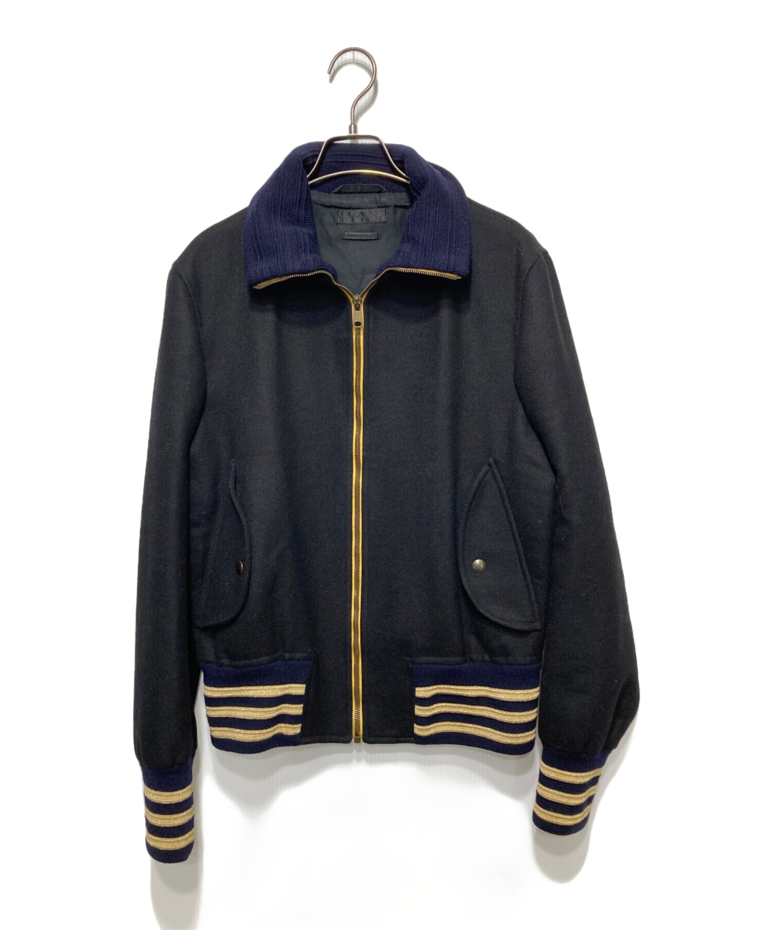 新品同様 15aw Alexander McQueen アレキサンダーマックイーン モヘヤブレンド テーラードジャケット ブレザー 44 黒 ブラック メンズ 古着 中古 USED アレキサンダーマックイーン ジャケット 44 Alexander McQueen - 新品