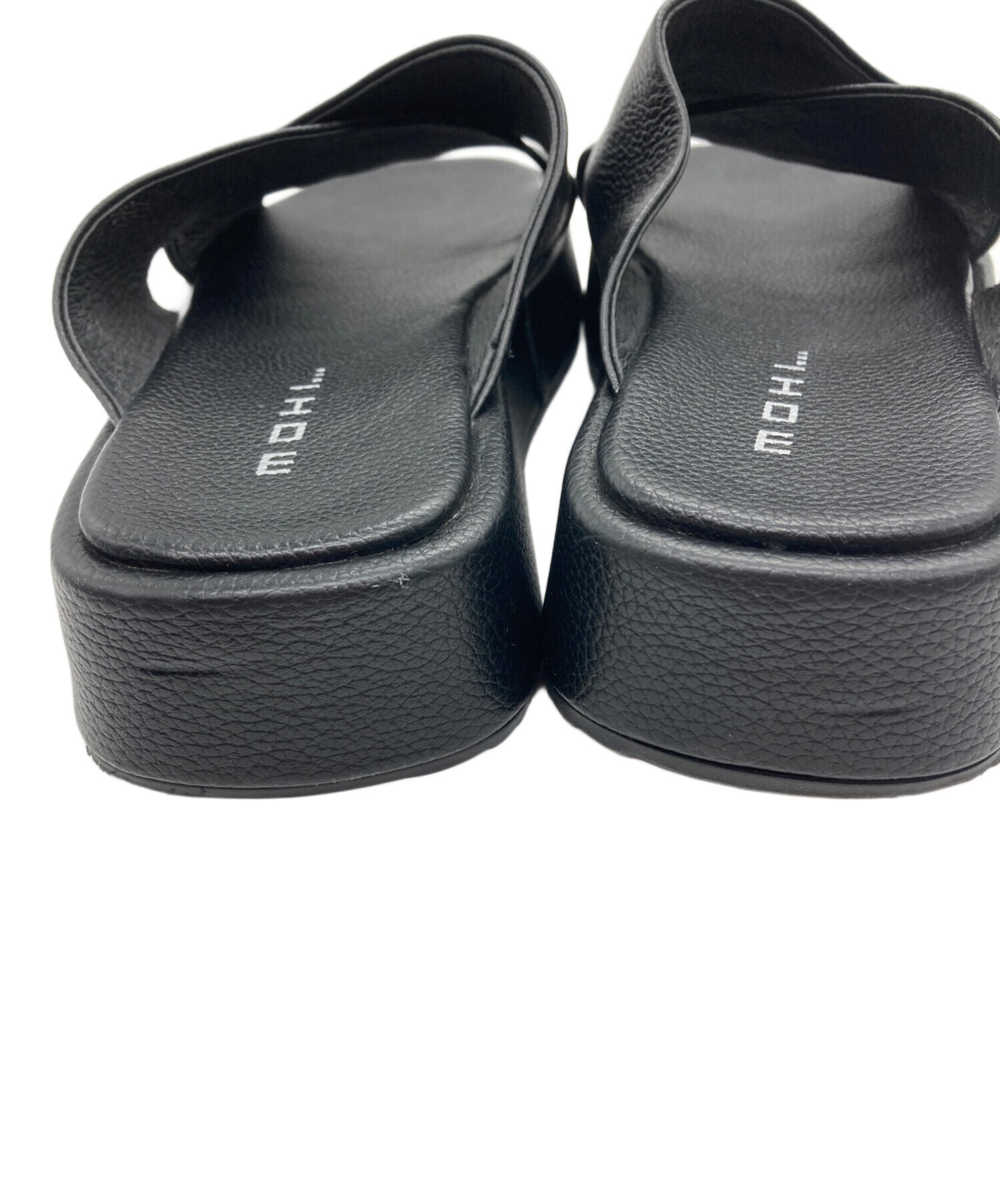中古・古着通販】MOHI (モヒ) サンダル ブラック サイズ:38｜ブランド